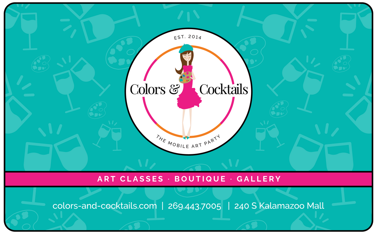 Colors &amp; Cocktails Gift Card