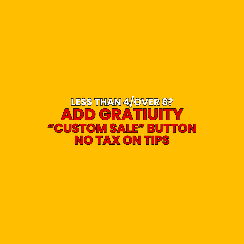 STEP 3: GRATUITY