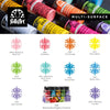 MultiSurface Acrylic Paint Brights Set: 10 Colors