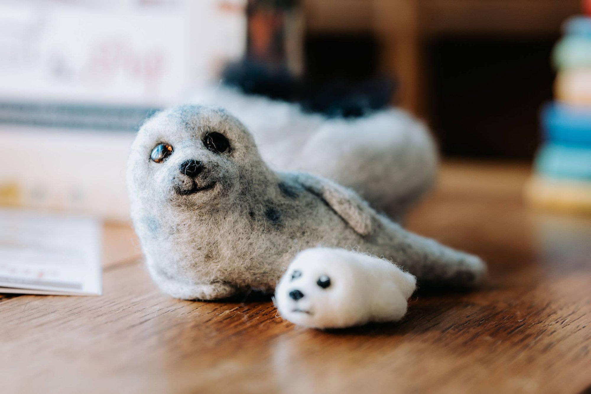 Seal &amp; Pup Needle Felting Kit