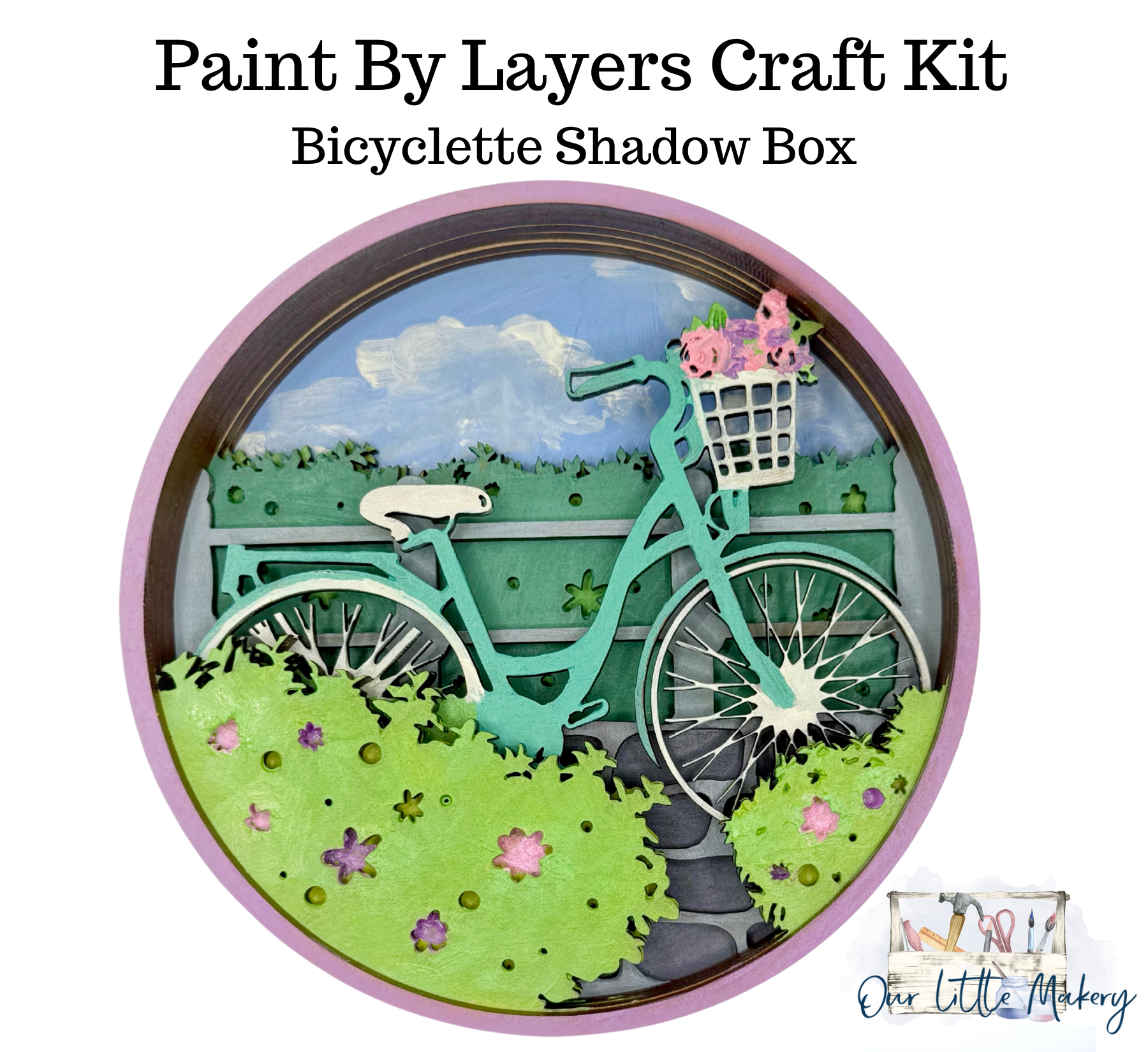 Bicyclette Shadow Box Kit