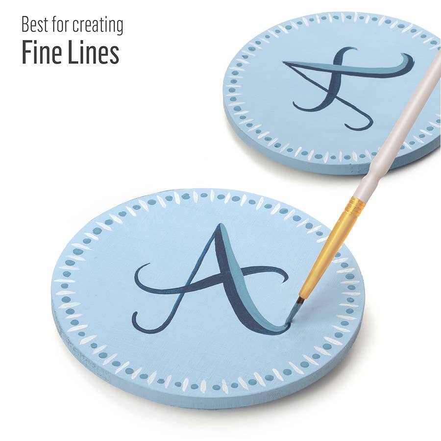 Detail Brush Set: 10 Pieces
