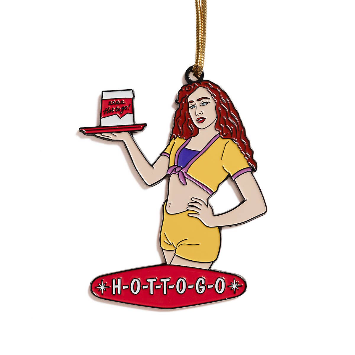 Chap HTG Enamel Holiday Ornament