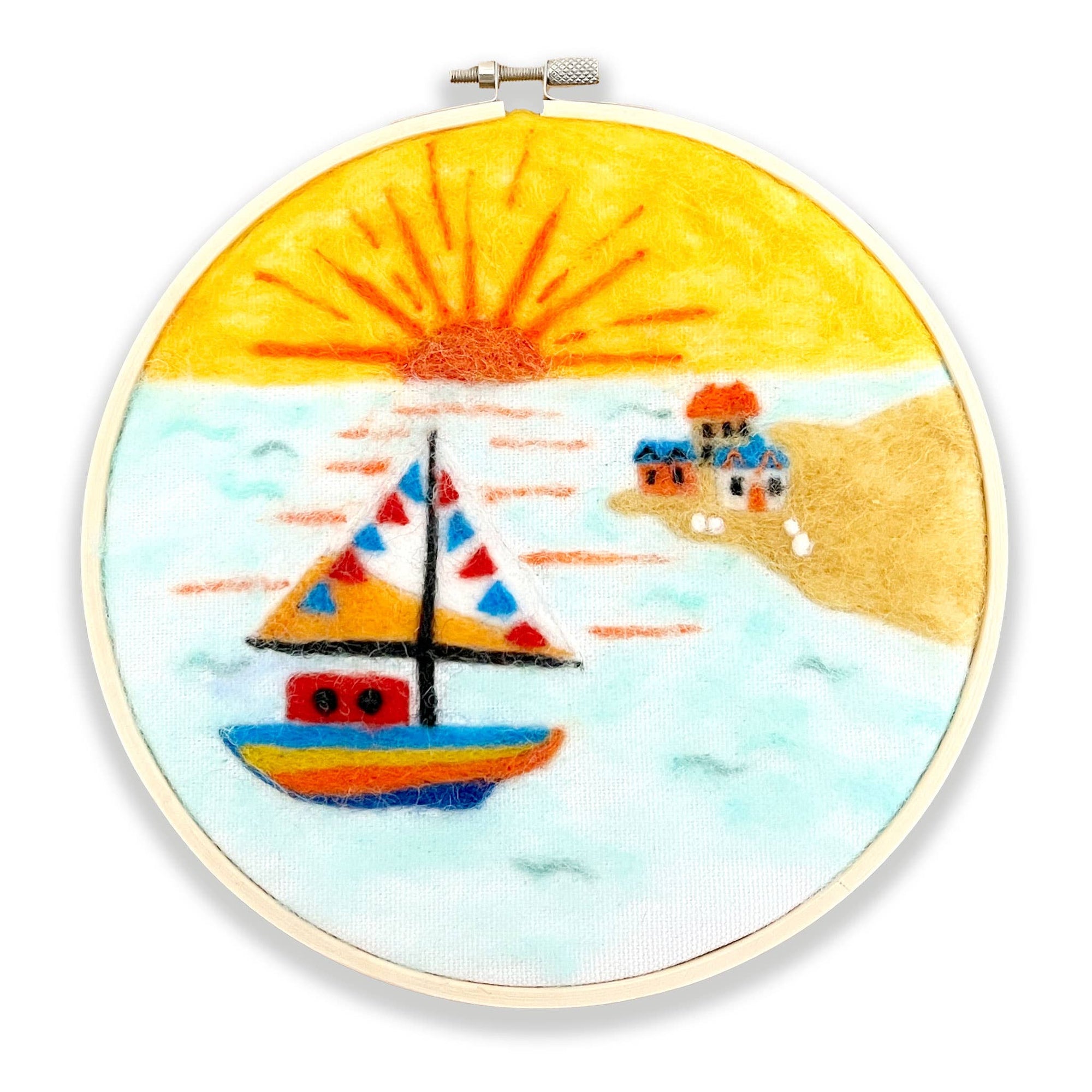 Coastal Sunset Needle Felting Kit