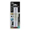 Dual Tip Acrylic Paint Pens Signature White 2pc