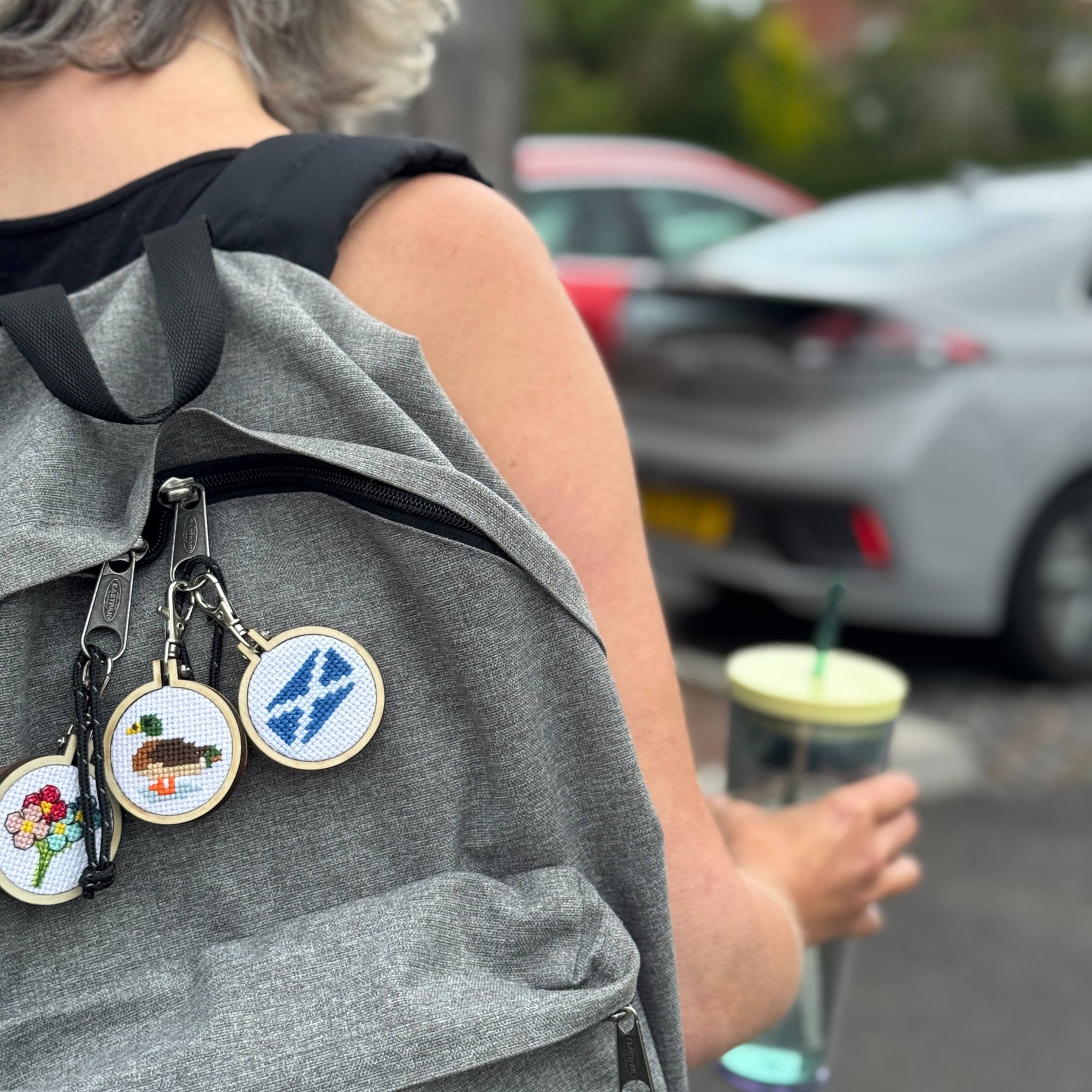 'Keep Calm and Plough On!' Mini Matchbox Cross Stitch Kit