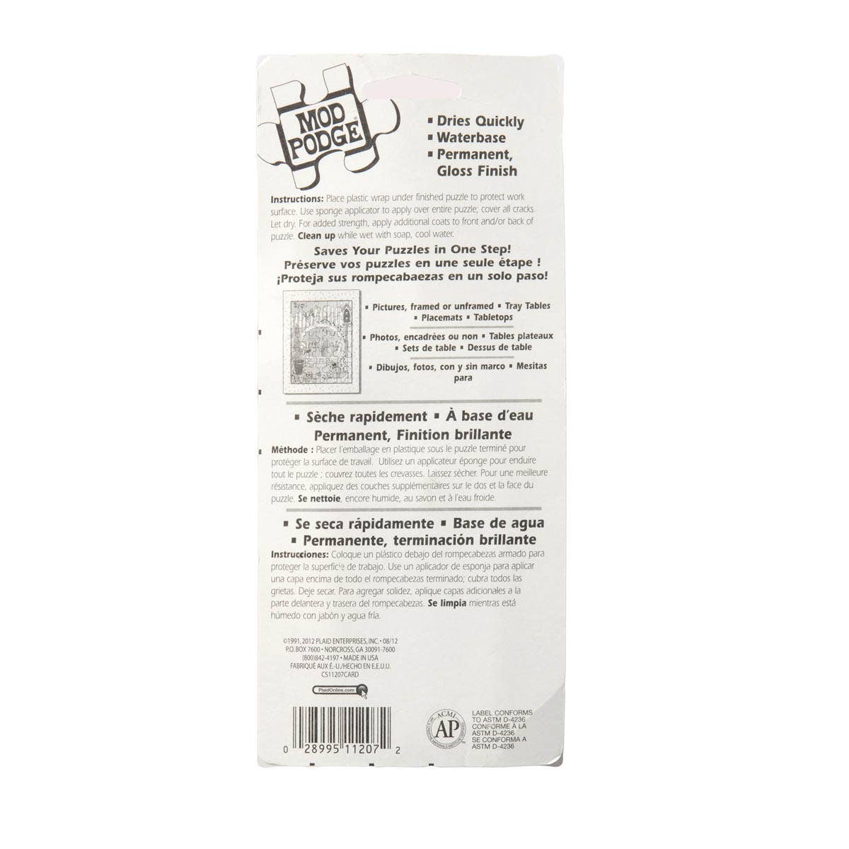 Puzzle Saver Mod Podge 2oz