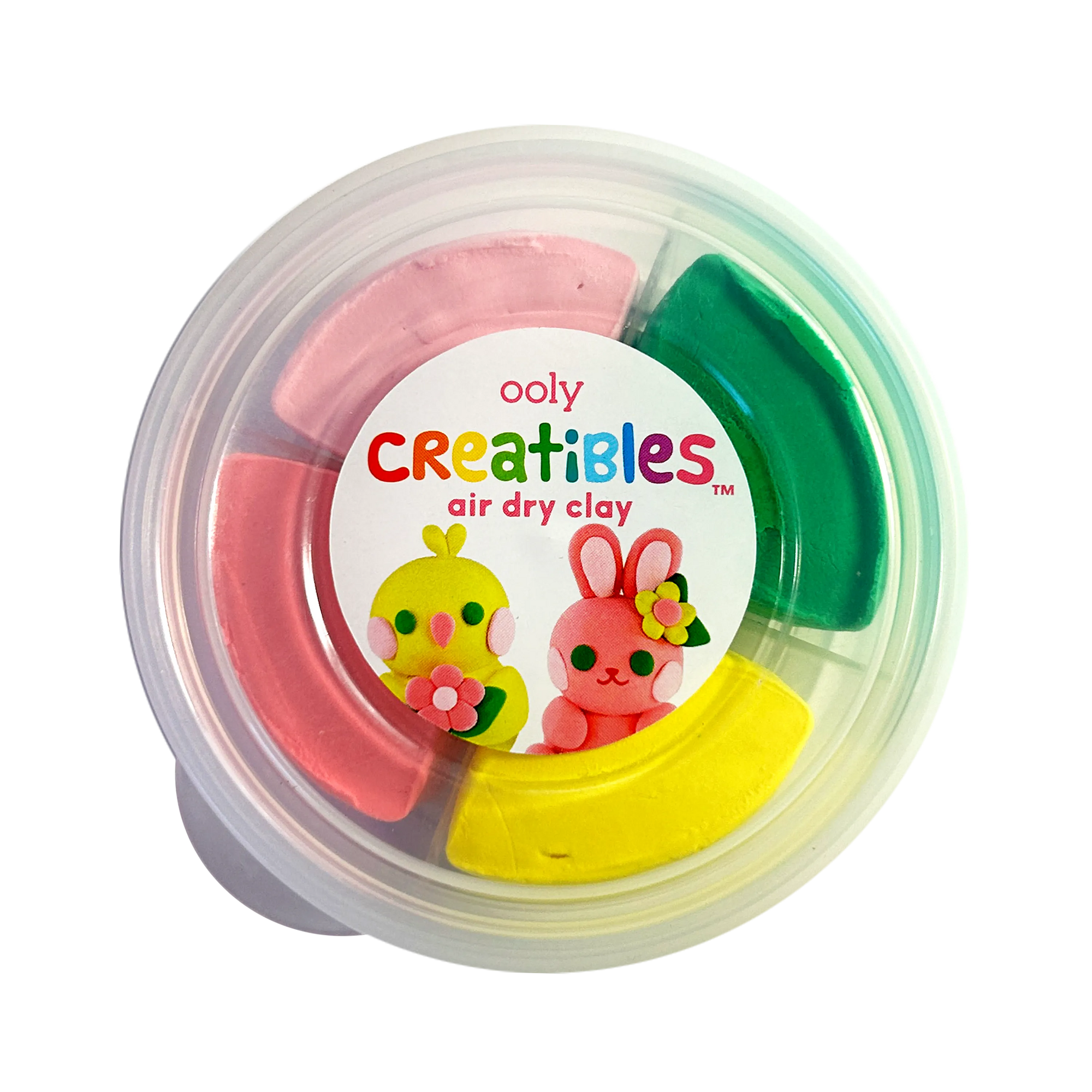 Creatibles: Air Dry Clay BFFs Kit - Garden Pals (Set of 4 Co
