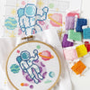 Space Explorer Cross Stitch Kit