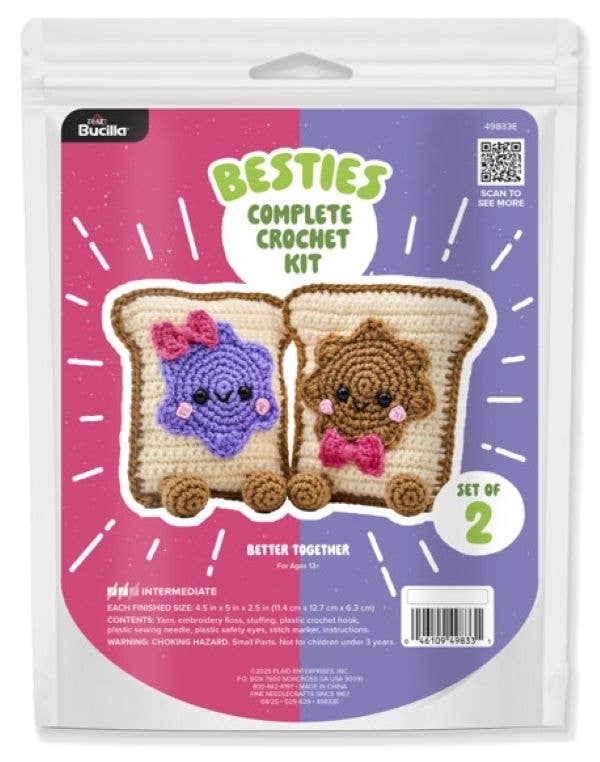Bucilla ®  Amigurumi Crochet Kit - Better Together 5"