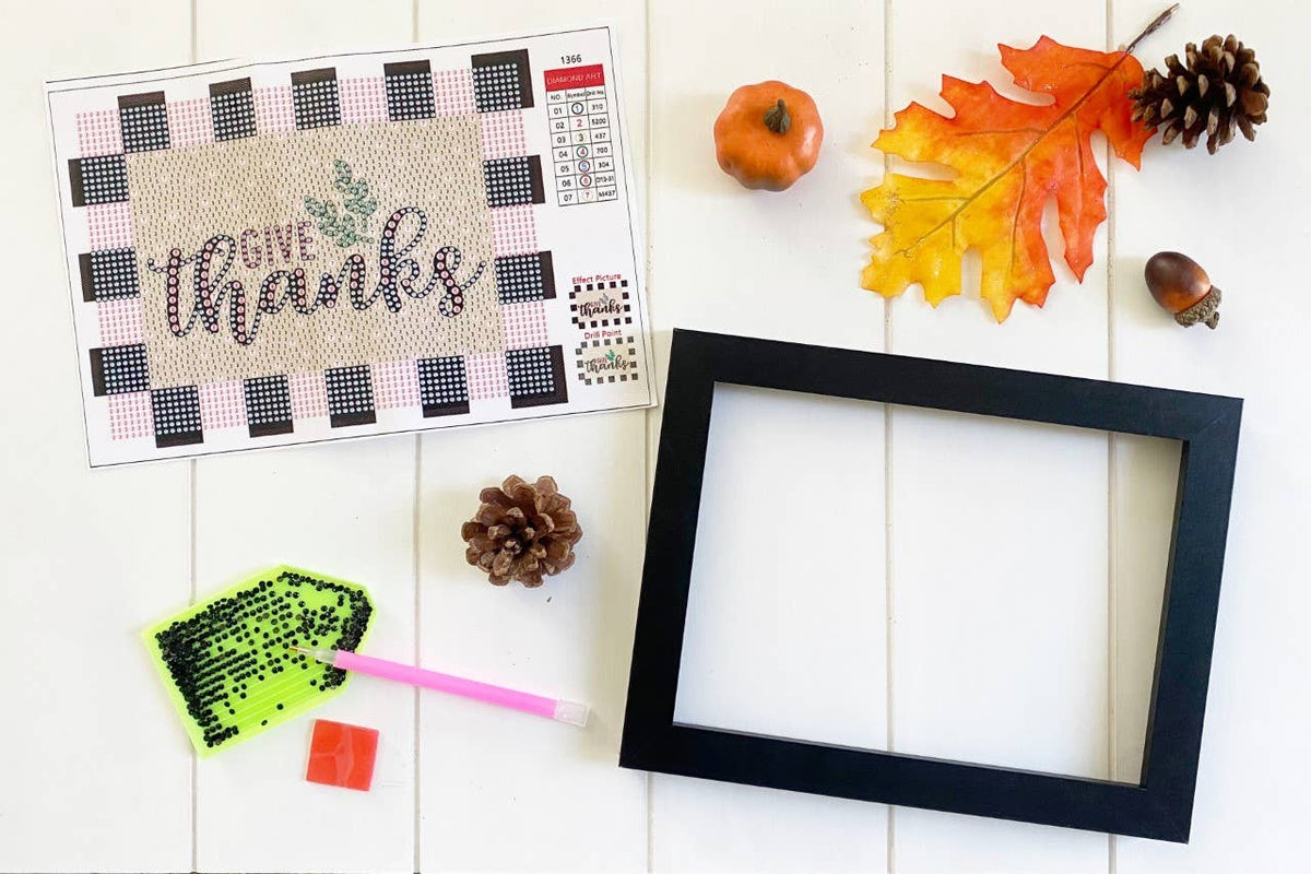 Give Thanks Diamond Art Kit