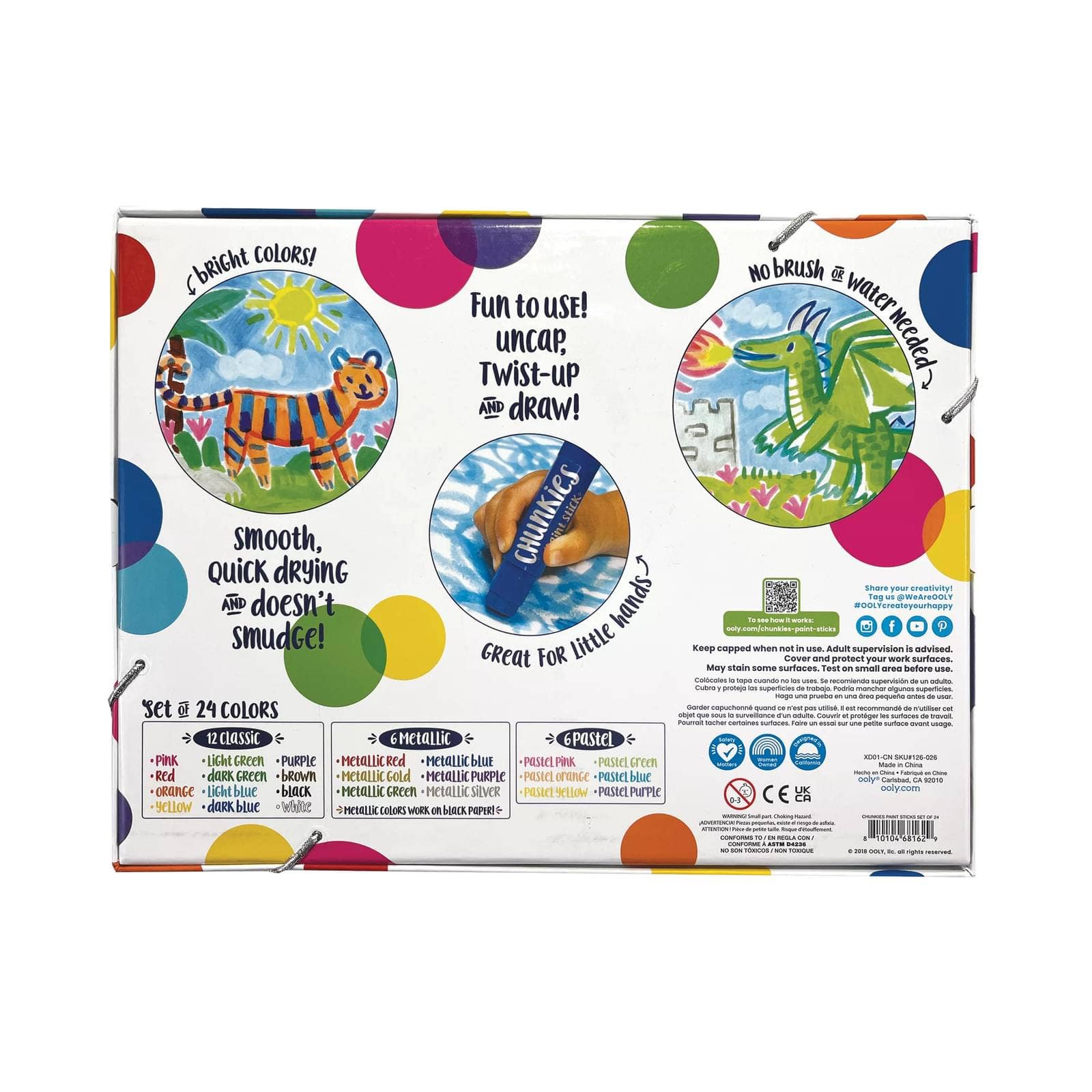 Chunkies: Paint Sticks Variety Pack (Set of 24)