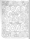 Love Notebook Doodles Coloring Book