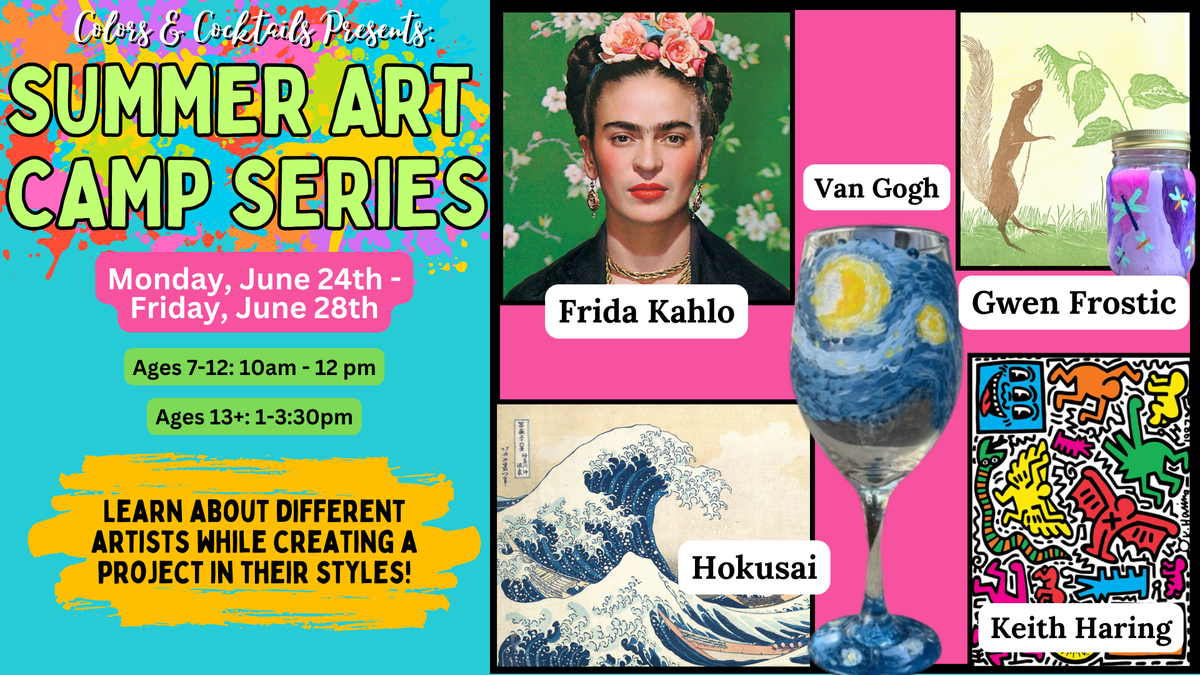 Hokusai Art Camp on June 26th