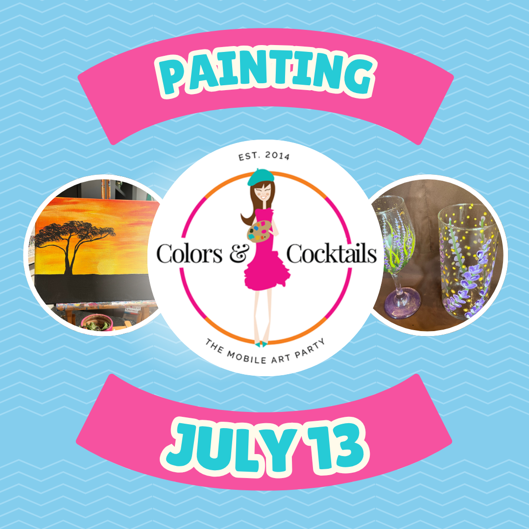 2026 July Summer Art Camp! (MONDAY 7/13/26) Acrylic Painting!