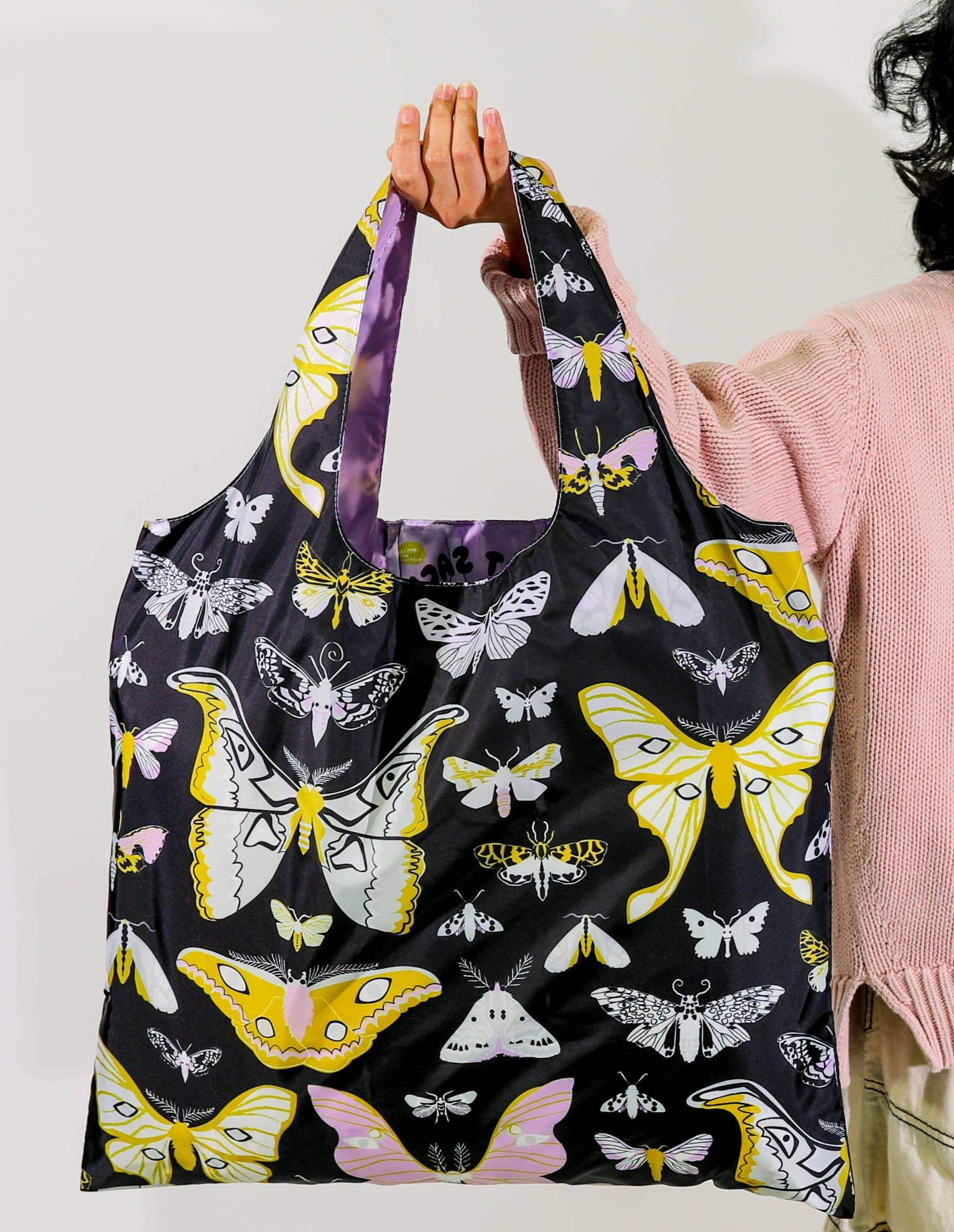 Moths Art Sack® by Banquet Workshop | Reusable Tote Bag