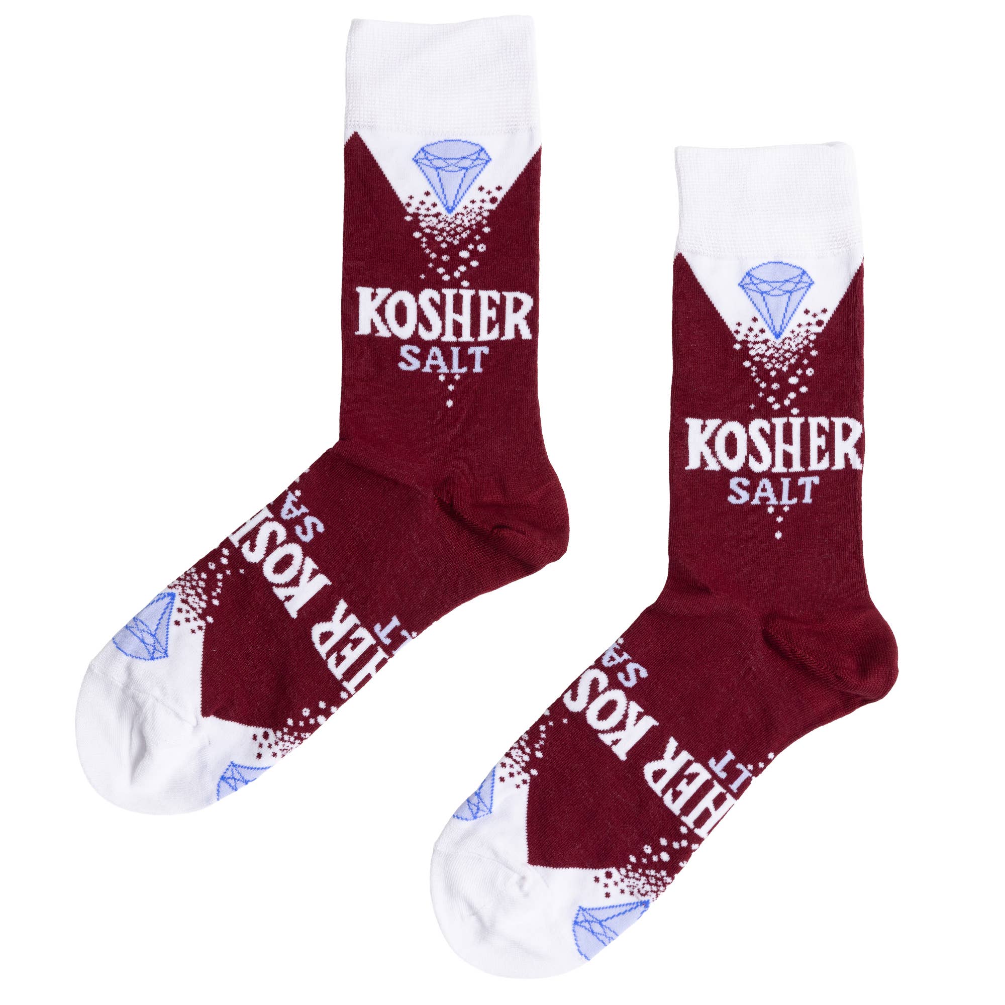 Kosher Salt Socks | Foodie &amp; Chef Gift | Large