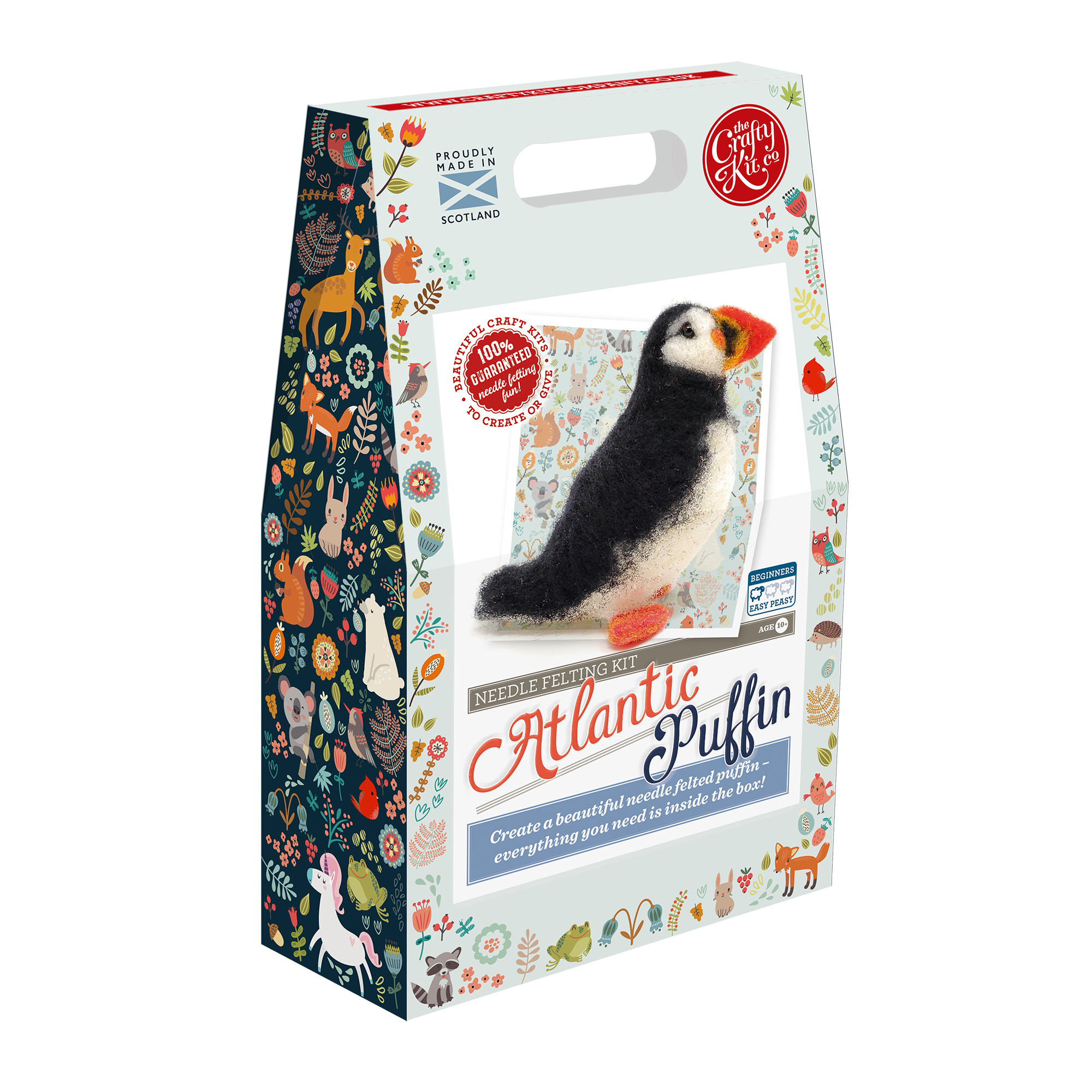 Puffin Needle Felting Kit