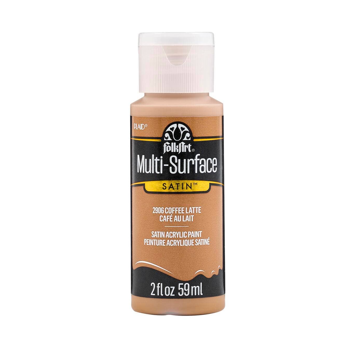 FolkArt ® Multi-Surface Satin Acrylic Paint - 2 oz: Bright Green