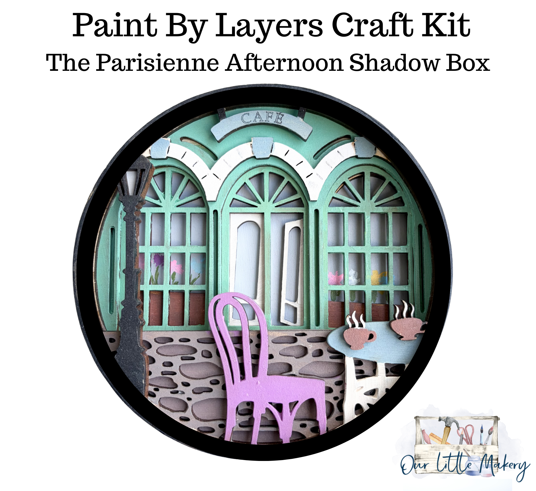 The Parisienne Afternoon Shadow Box Kit