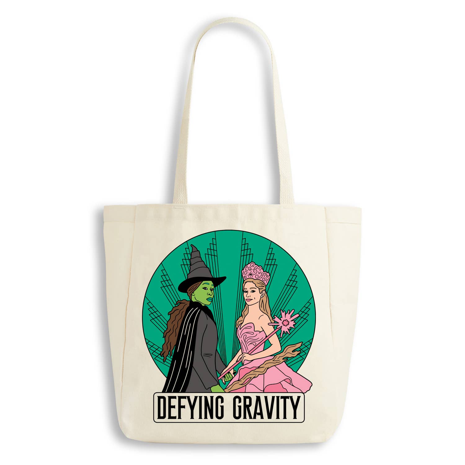 Wicked Defying Gravity Tote Bag