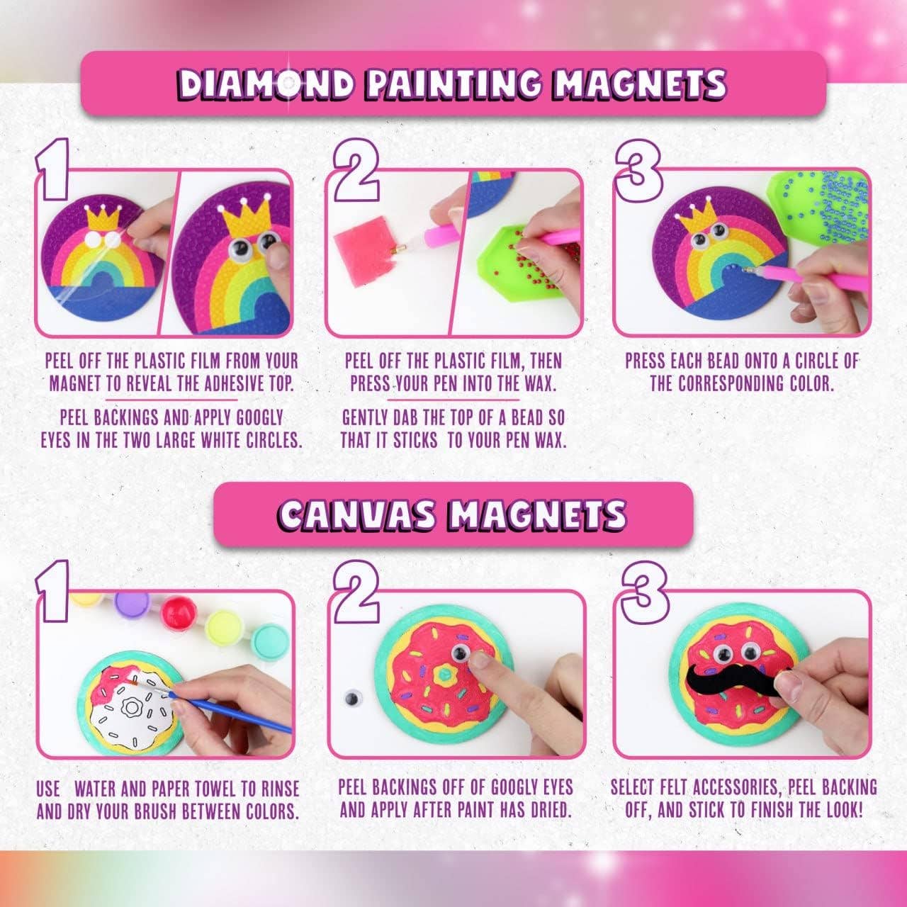 Canvas &amp; Diamond Paint Magnet Kit