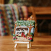 Paint with Wool:Mini Masterpiece Thatched Cottage Craft Kit