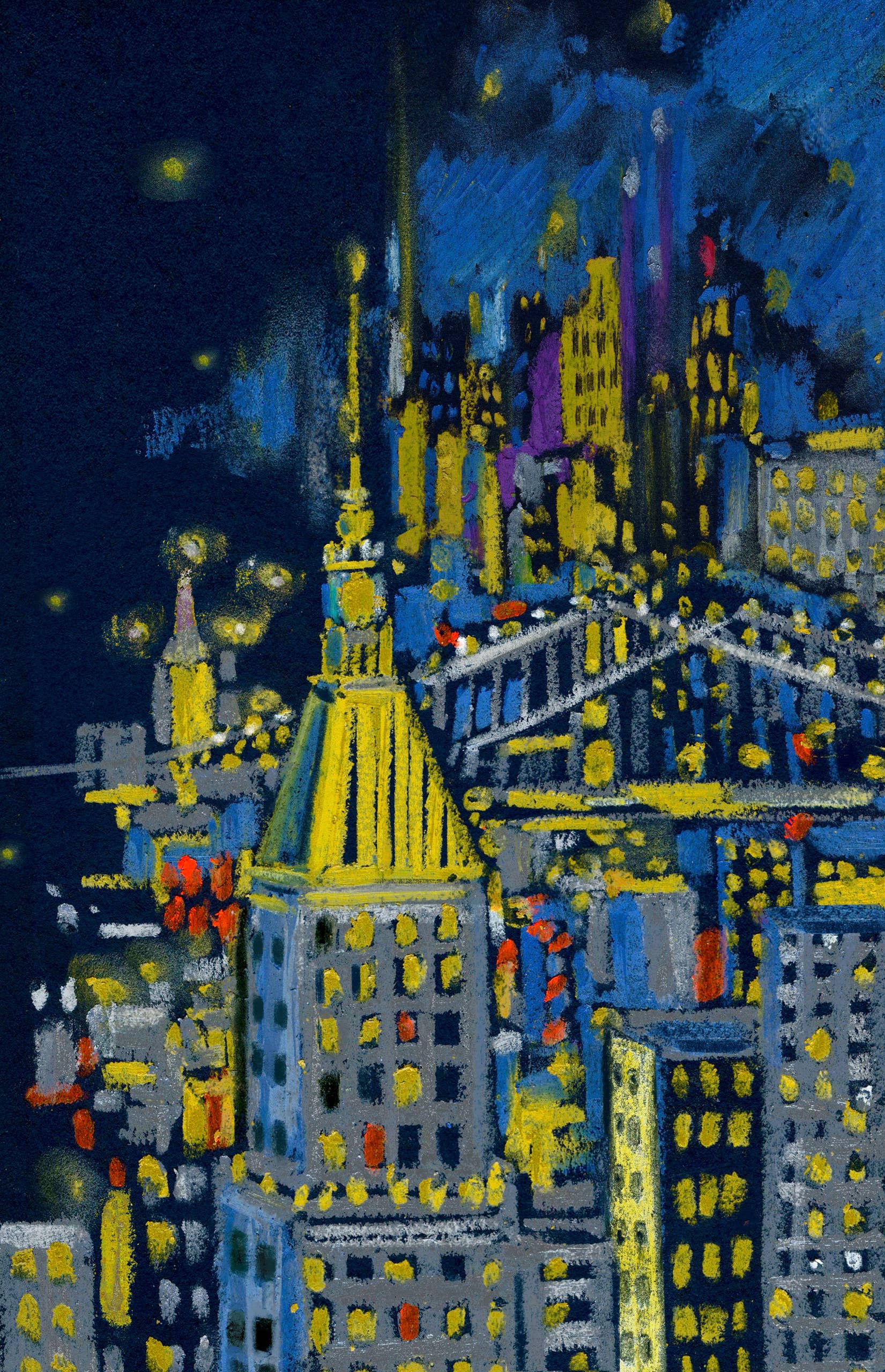 Metallic Oil Pastels - Set of 12