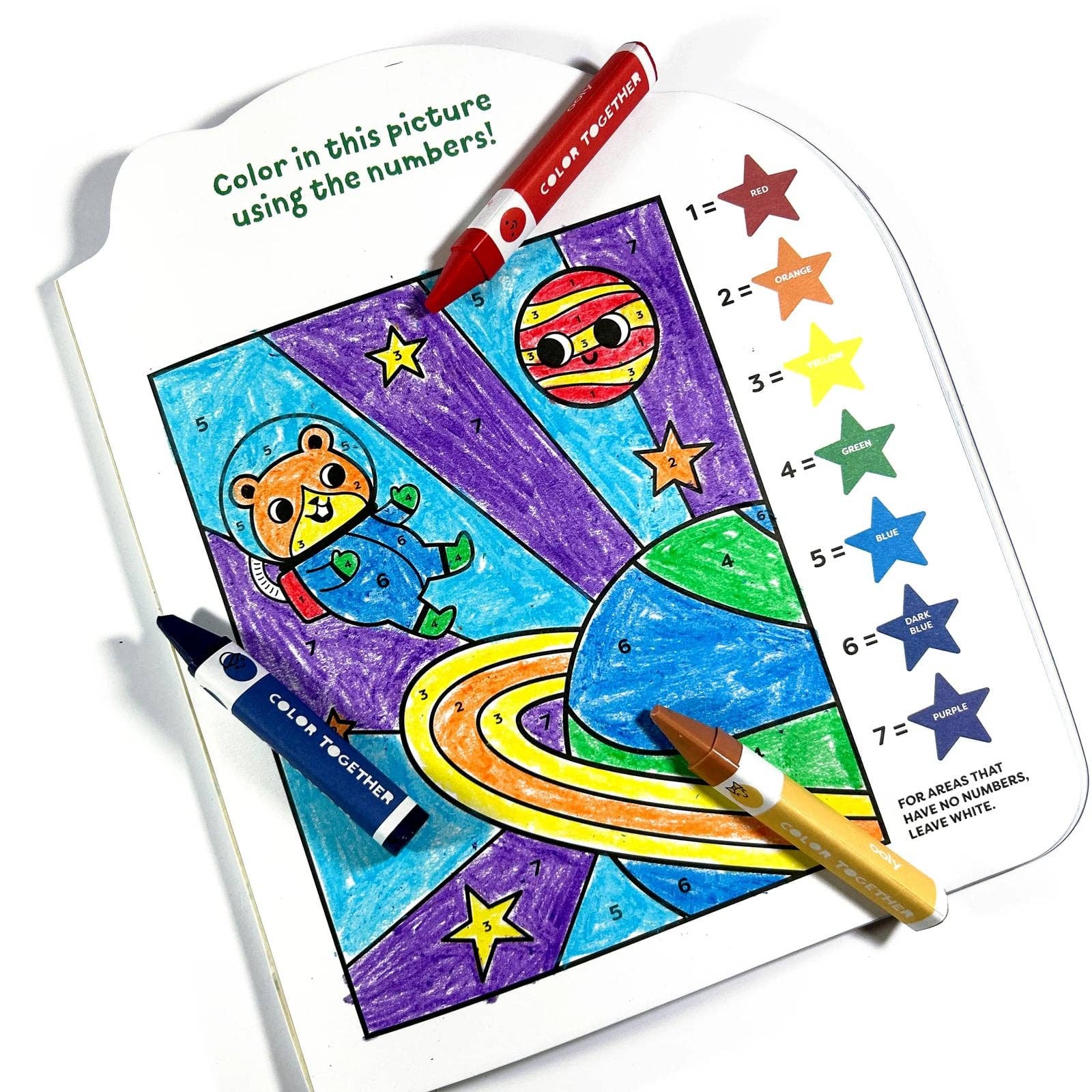 Color Together Triangular Crayons - Set of 18