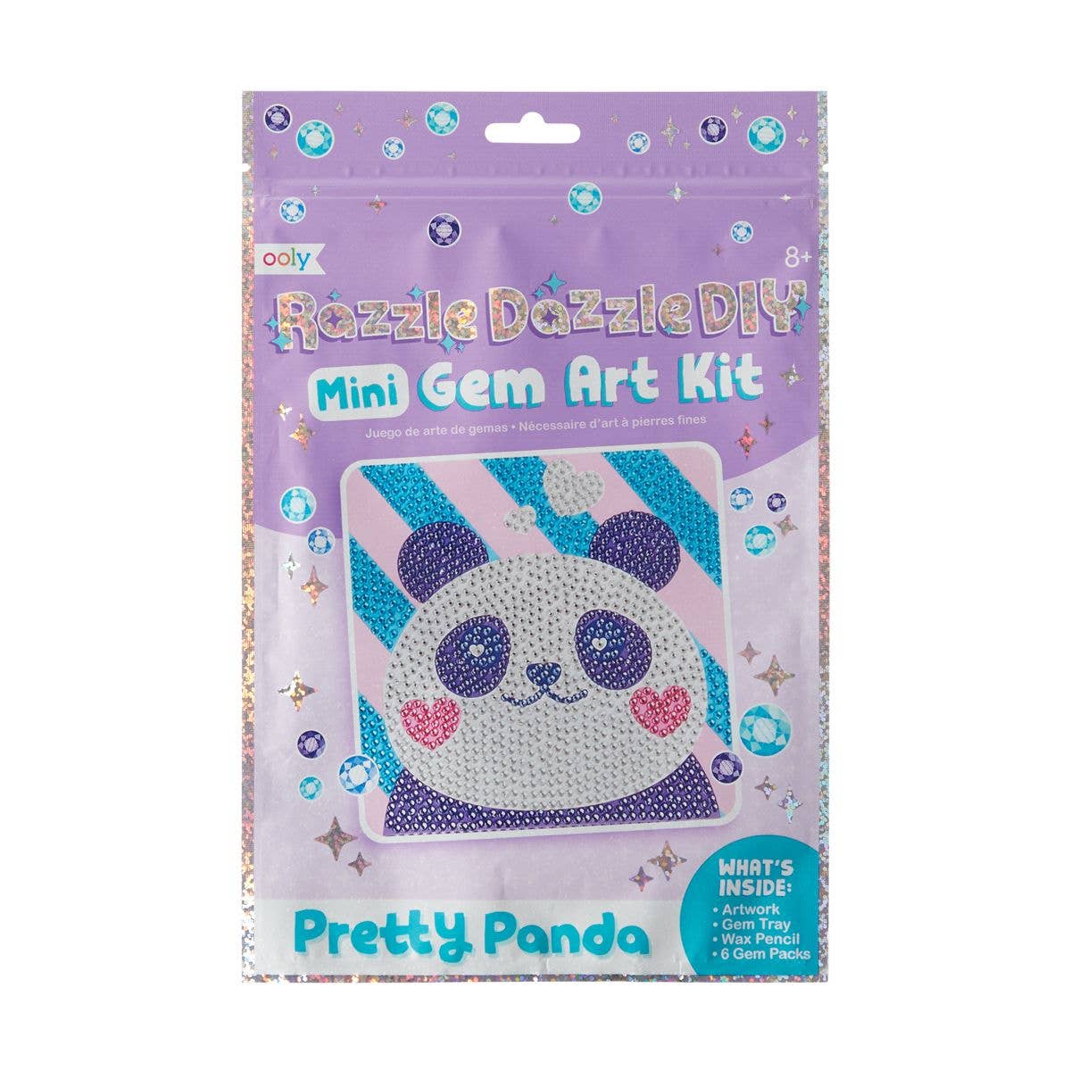 Razzle Dazzle D.I.Y.: Mini Gem Art Kit - Pretty Panda