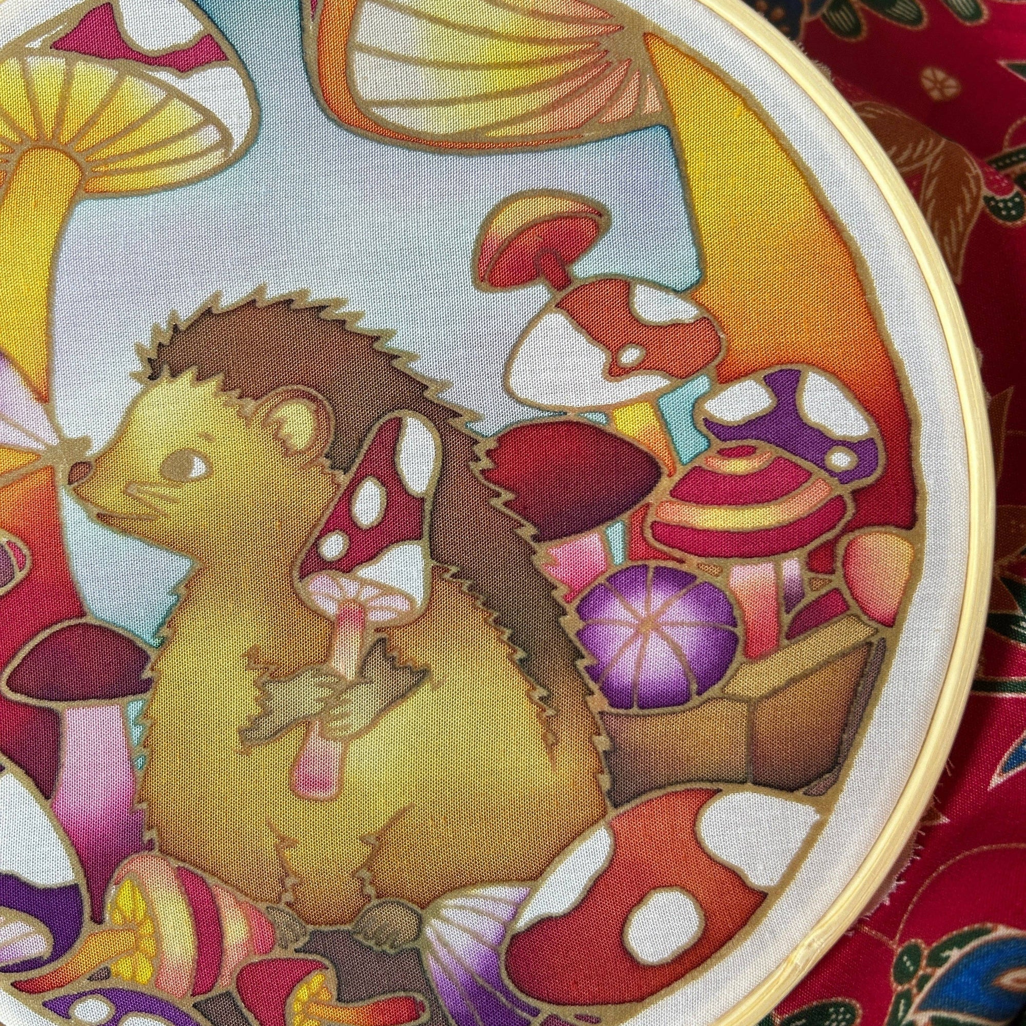Hazel's Wonderland | Batik Craft Kit | Hand-Waxed DIY Art Kit UK: Batik DIY Kit