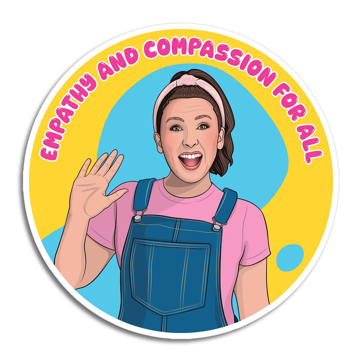 Ms. Rachel Empathy Die Cut Sticker