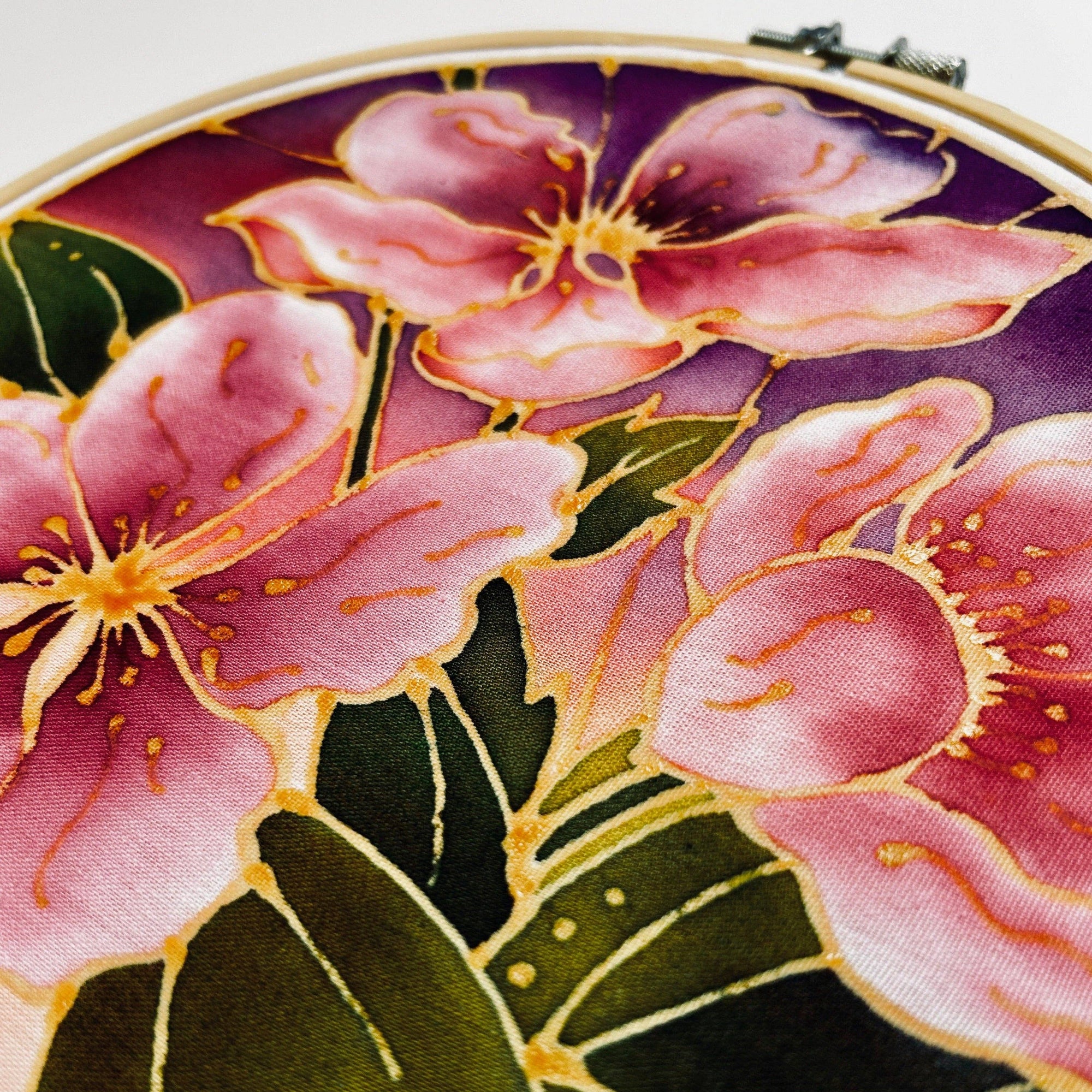 Sakura in Bloom | Batik Craft Kit | Hand-Waxed DIY Art Kit UK: Batik Kit
