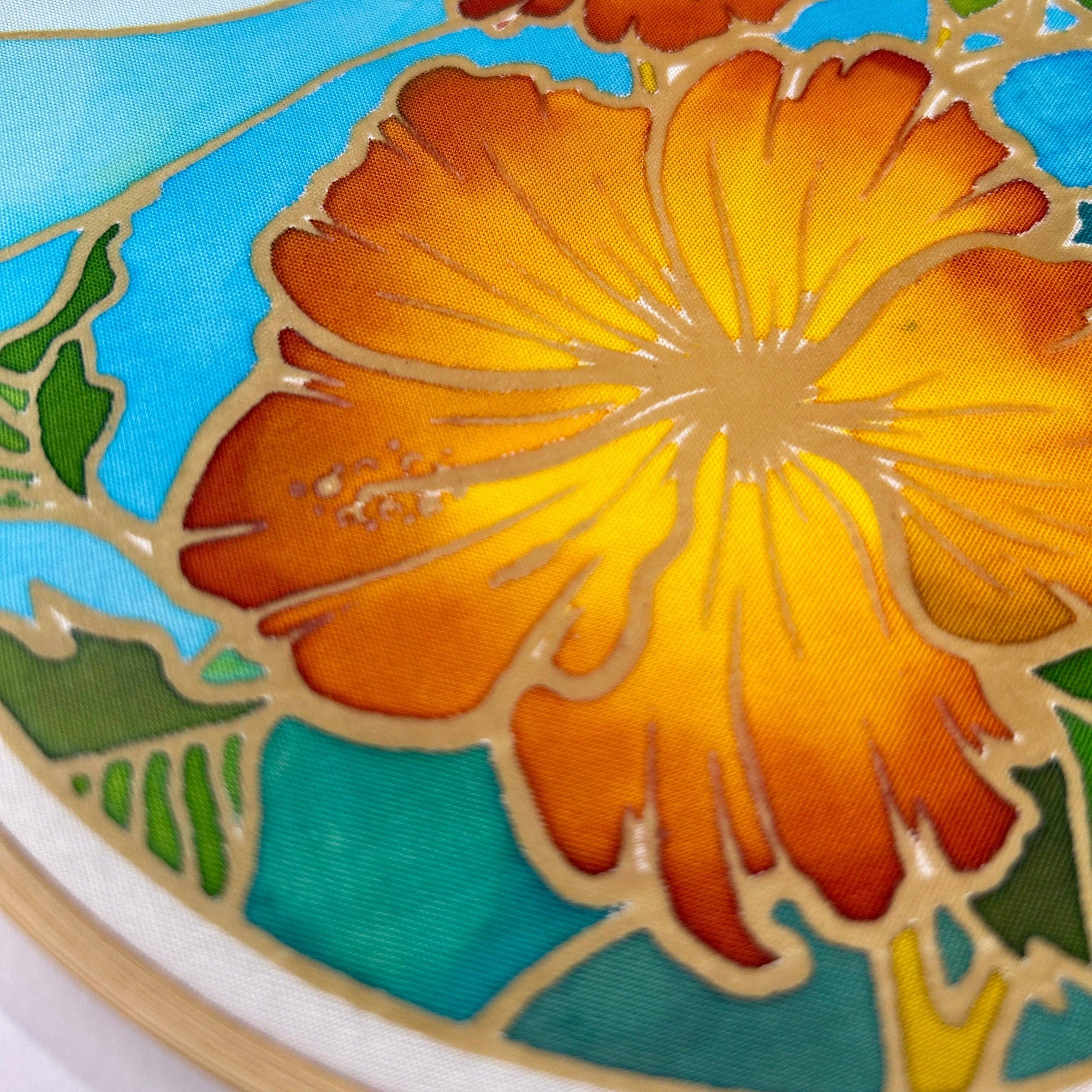 Sweet Raya | Batik Craft Kit | Hand-Waxed DIY Art Kit UK: Batik Diy Kit