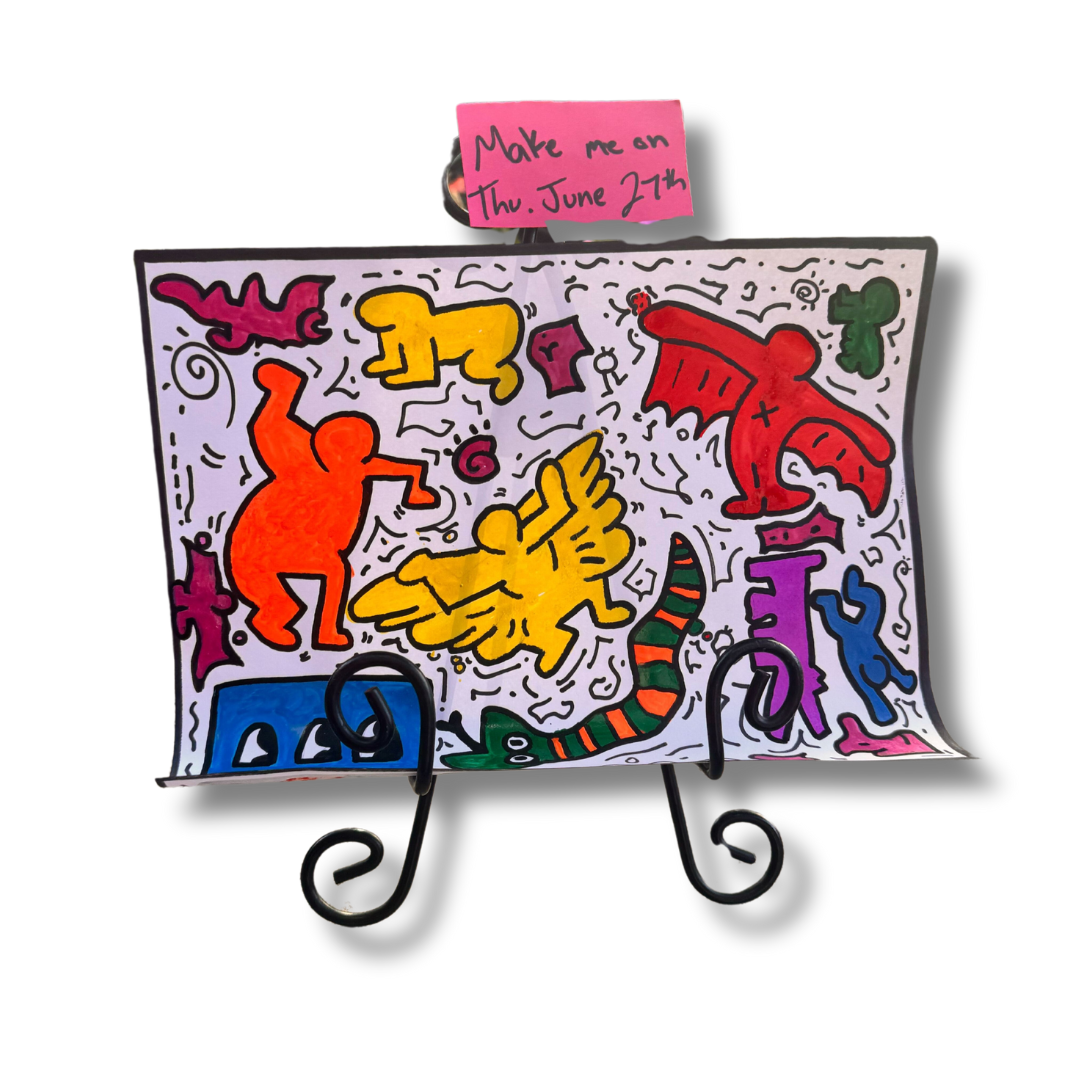 Keith Haring Art Camp on June 27th