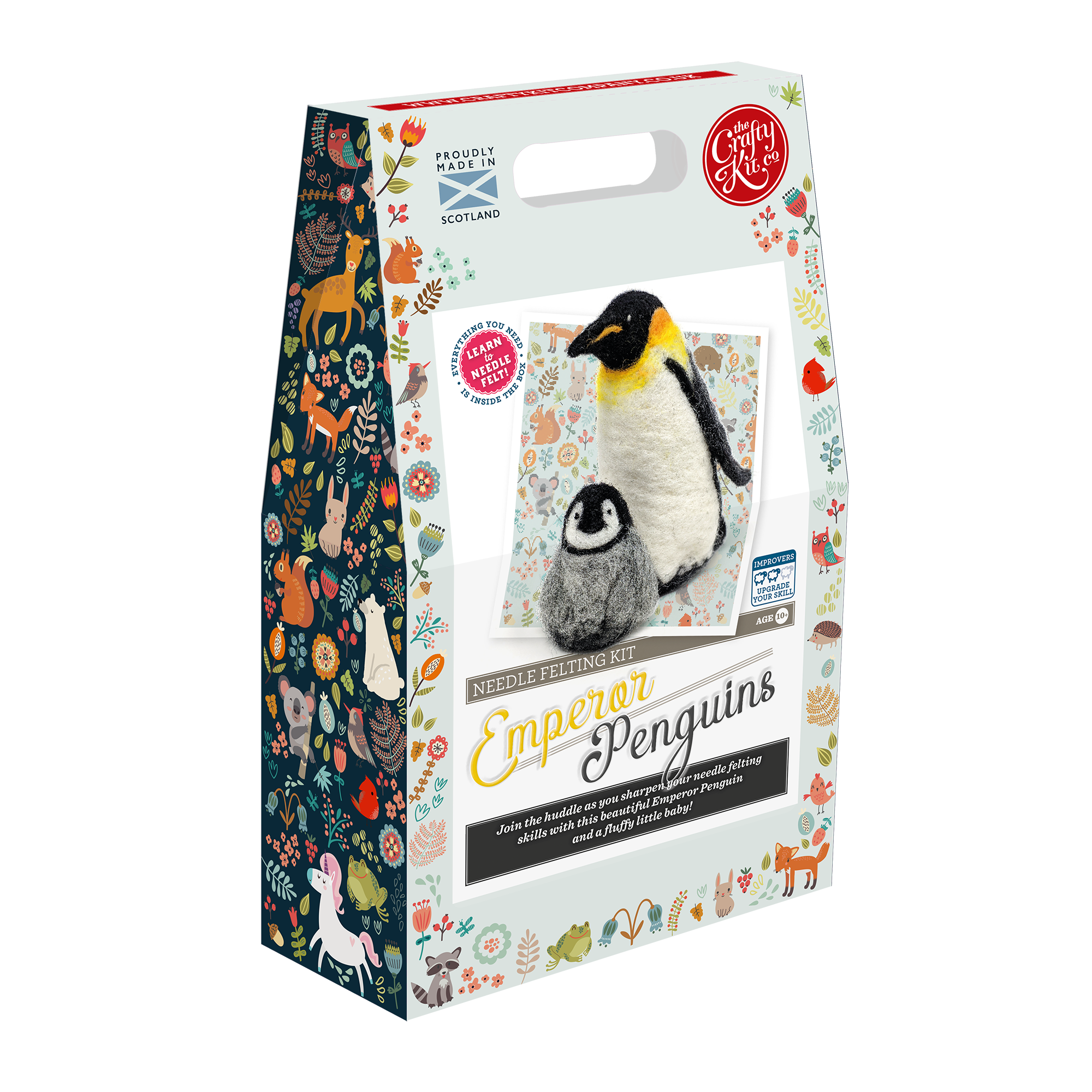 Emperor Penguins Needle Felting Craft Kit