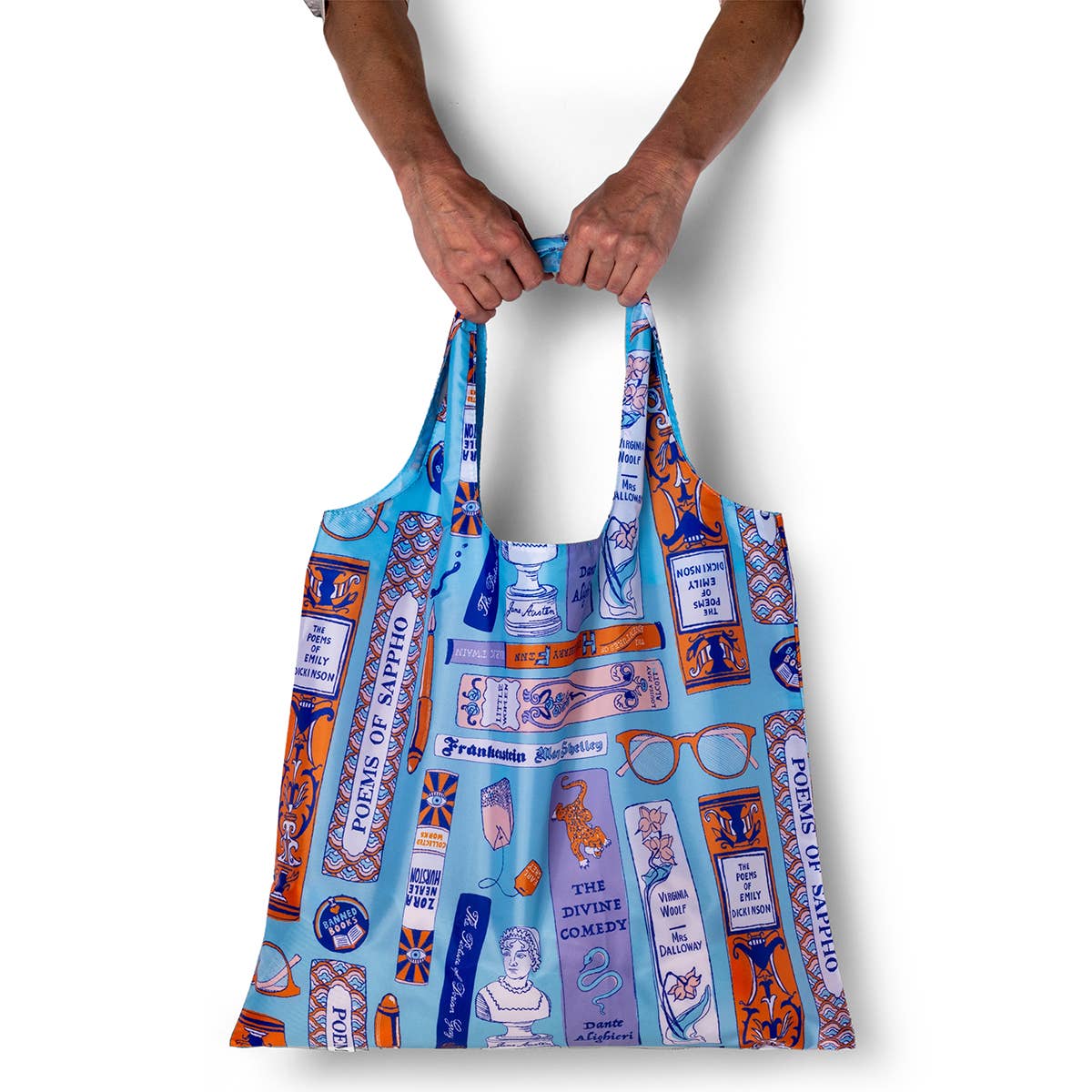 Bookbag Art Sack® | Eco-Friendly Reusable Book Lovers Tote