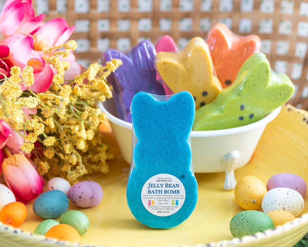 Easter Bunny Bath Bombs - Made in the USA: Sunflower (Orange)