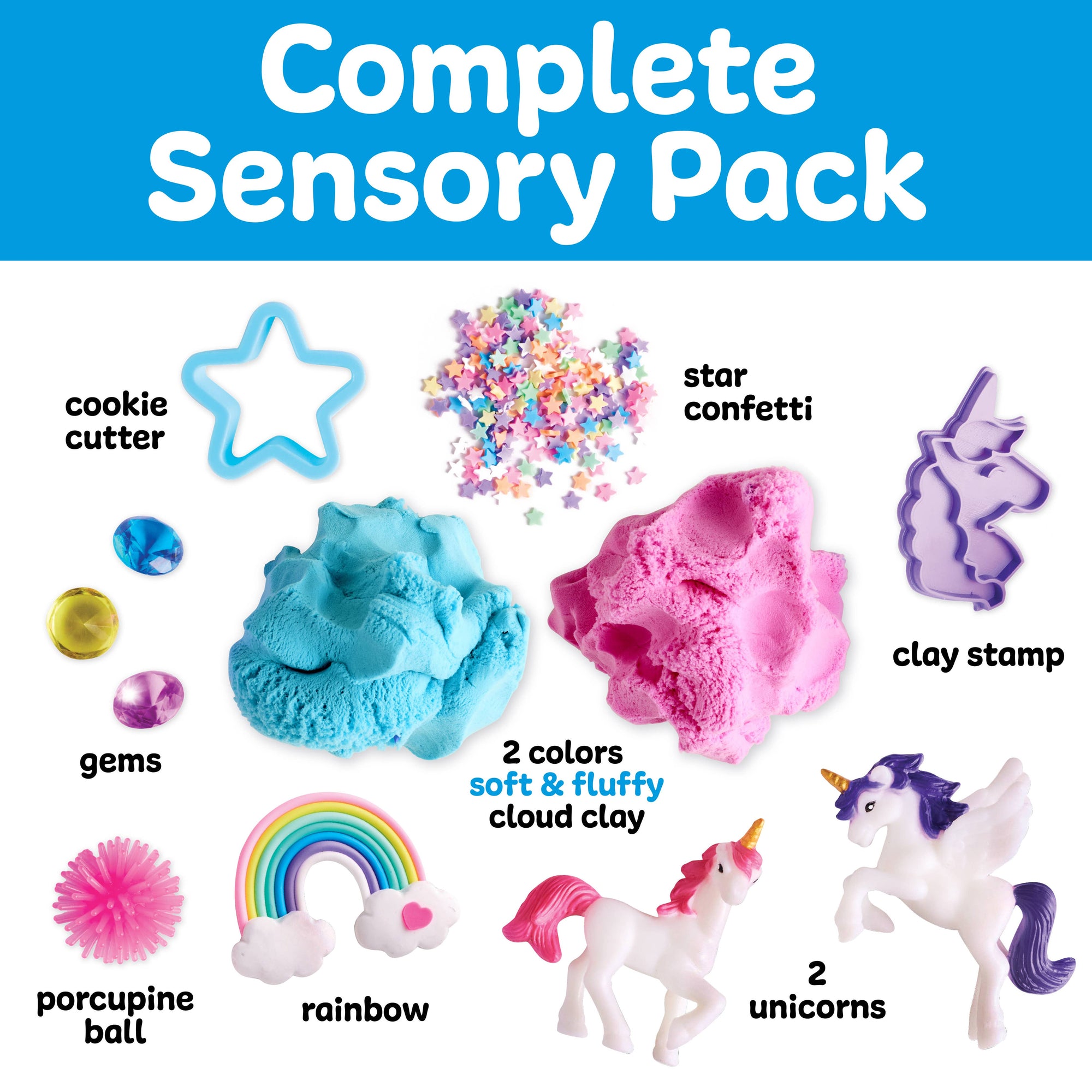 Sensory Pack: Unicorn on the Go Set for Kids