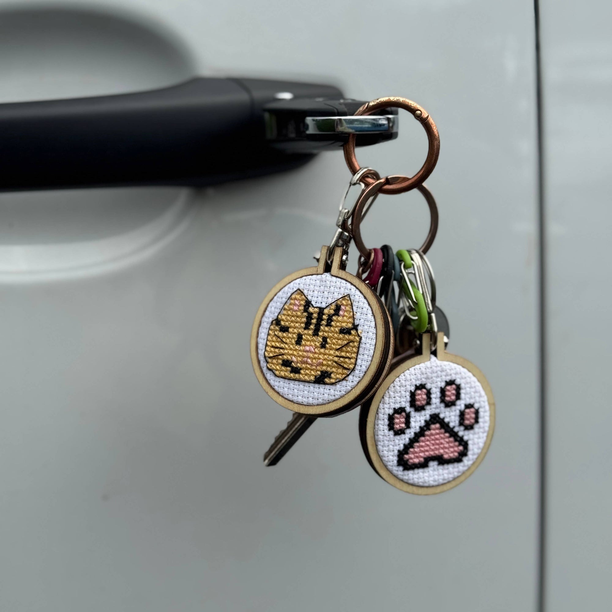 'Keep Calm and Plough On!' Mini Matchbox Cross Stitch Kit