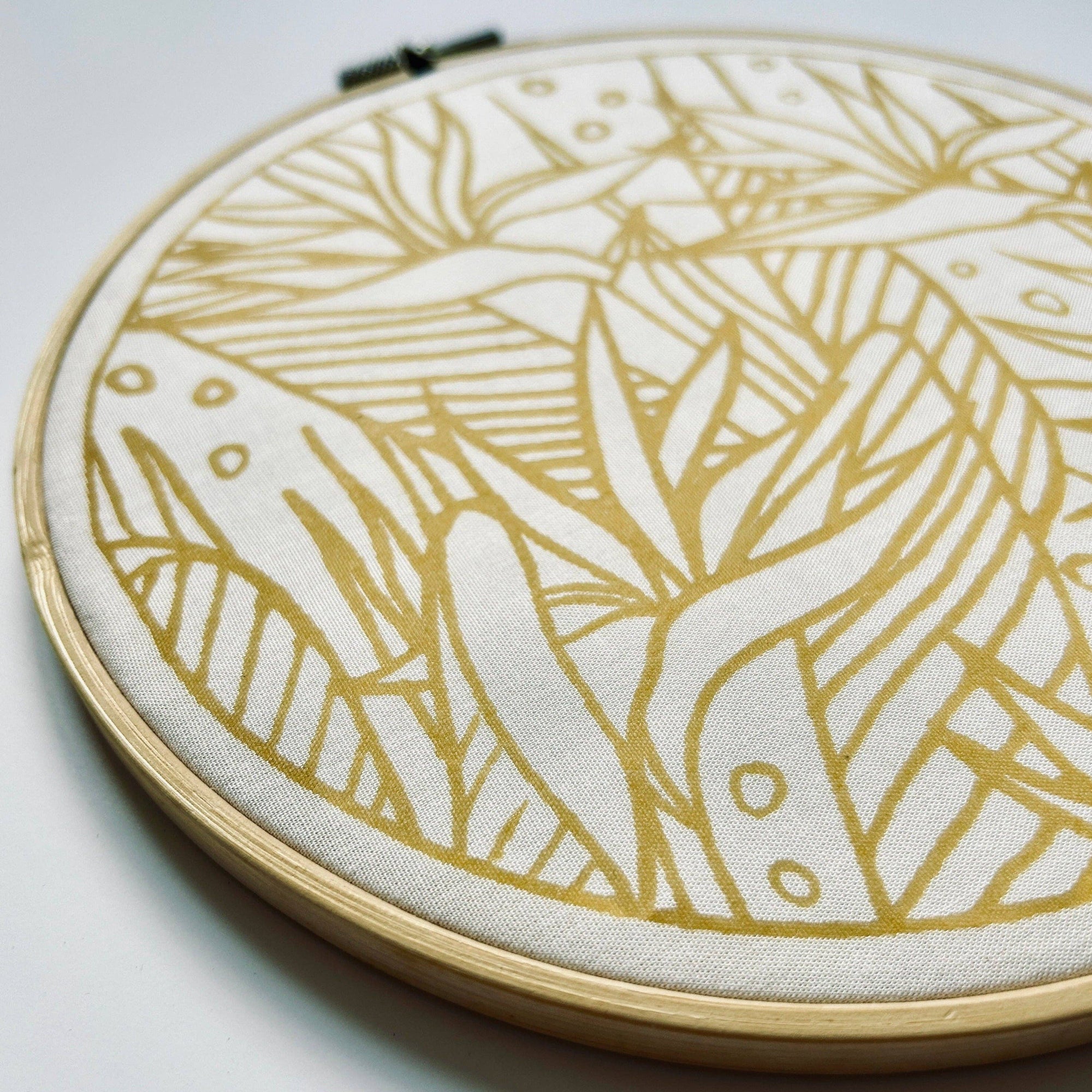 Bird of Paradise | Batik Craft Kit | Hand-Waxed DIY Art Kit UK: Batik Diy Kit