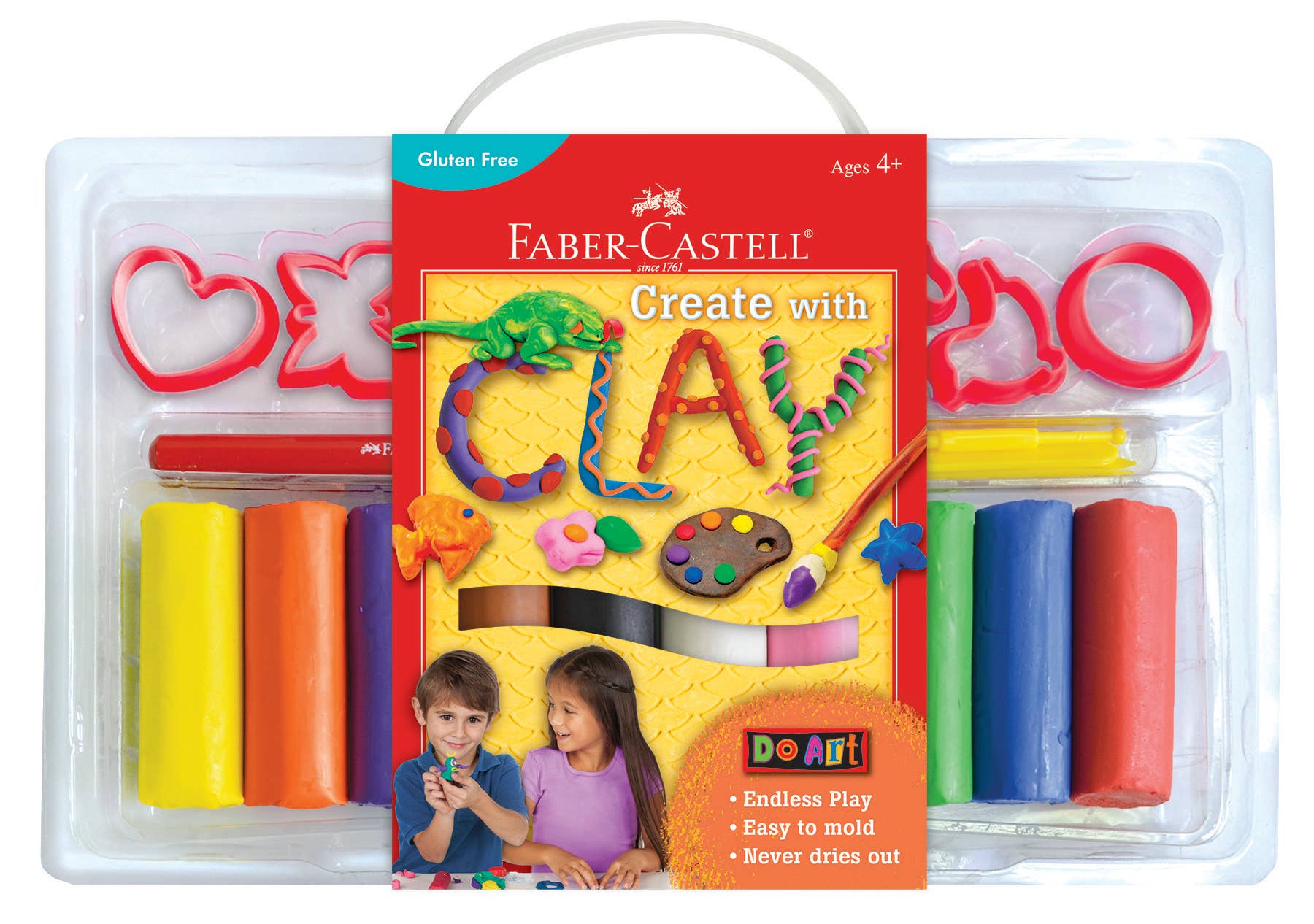 Do Art Create with Clay Colorful Modeling Set for Kids