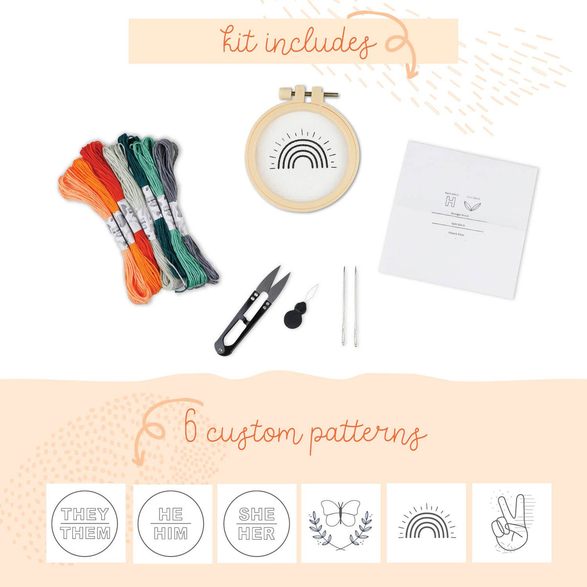 Up-Cycle Embroidery Kit