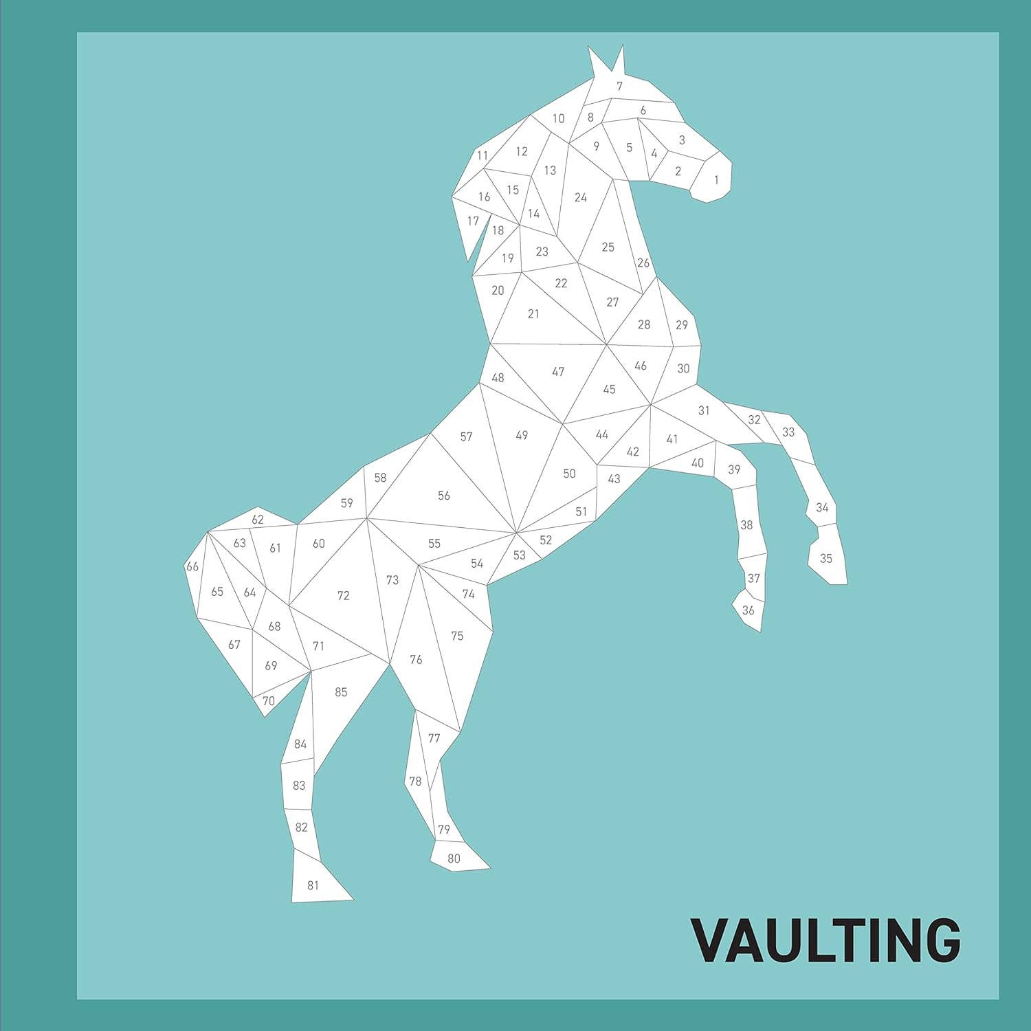 My Sticker Paintings: Horses - Children's Activity Book