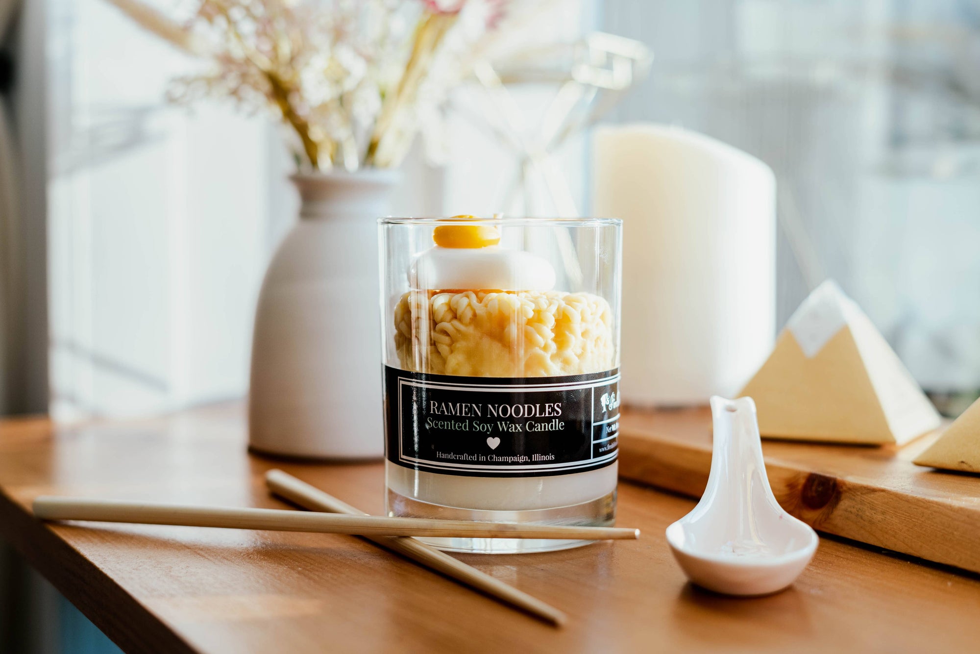 Ramen Noodles Candle