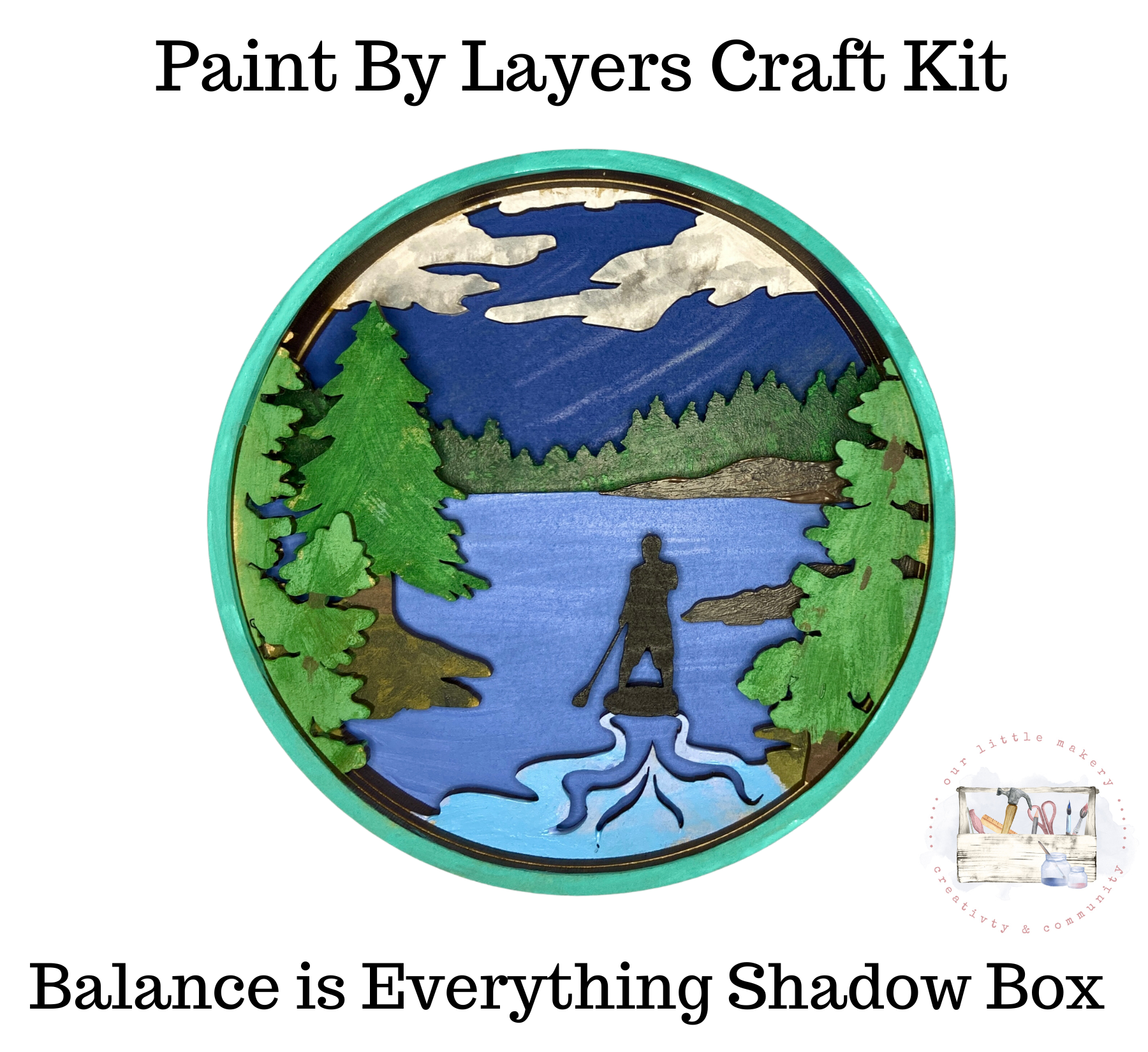 Balance is Everything Shadow Box Kit