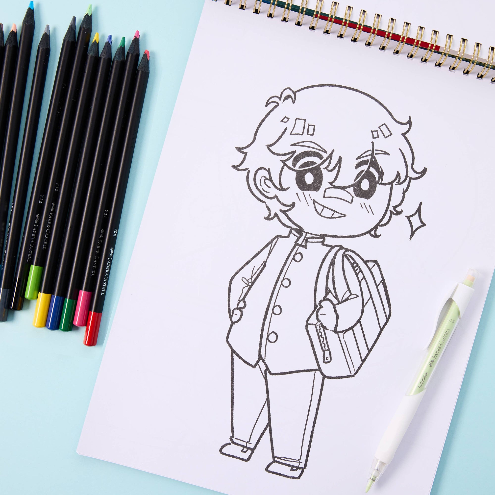 Anime Drawing - Japanese Adventures Edition Coloring Book