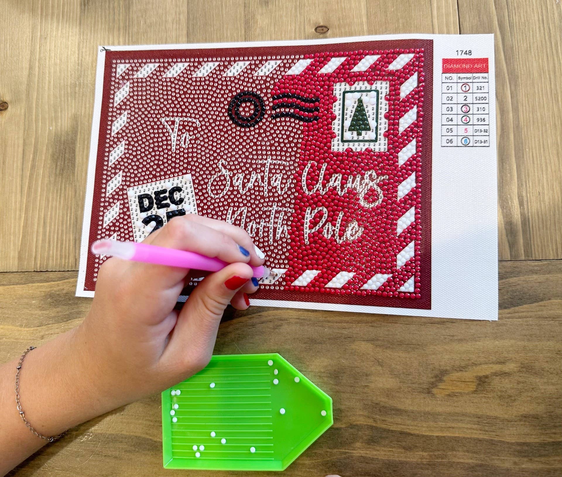 Santa Letter Diamond Art Kit
