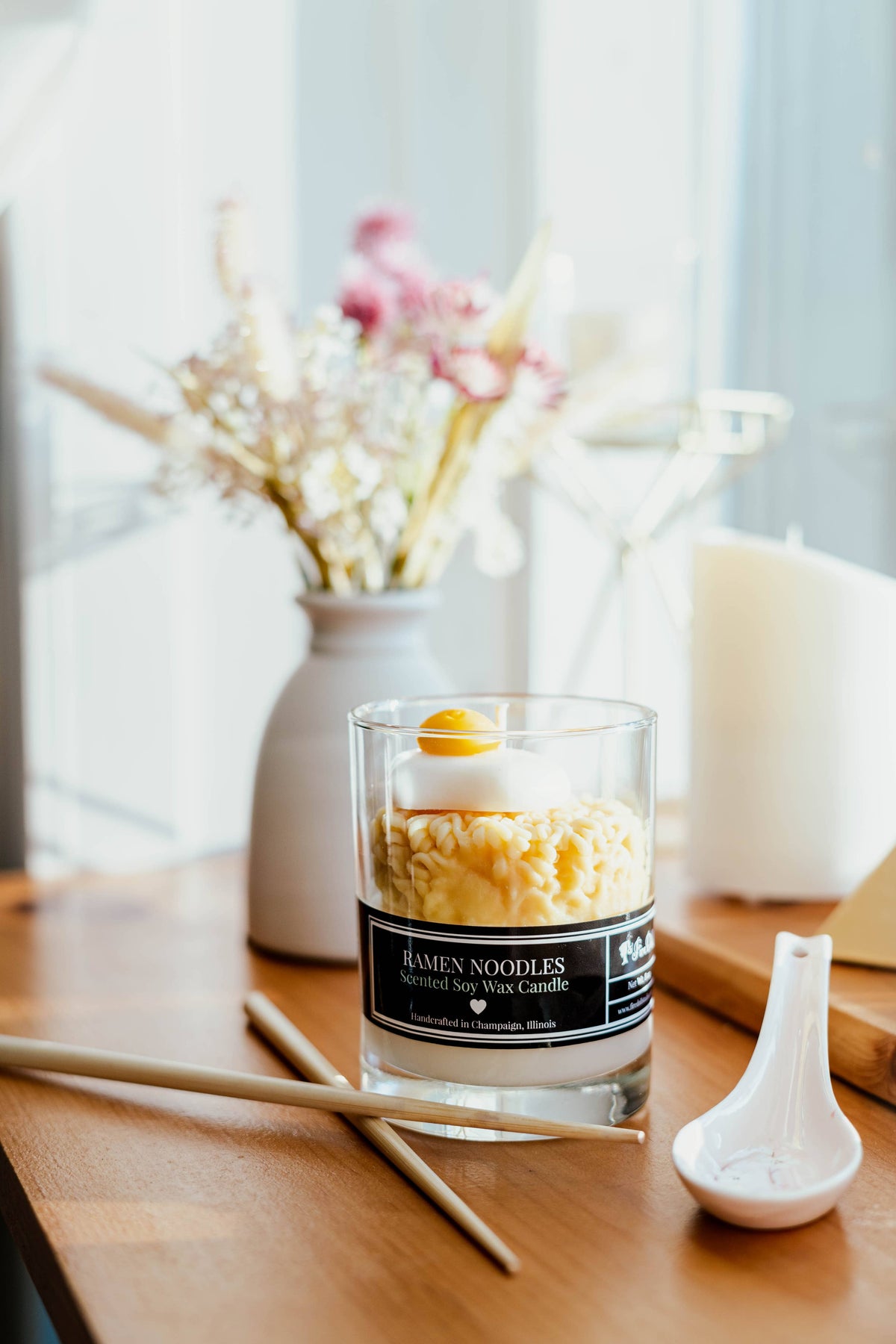 Ramen Noodles Candle