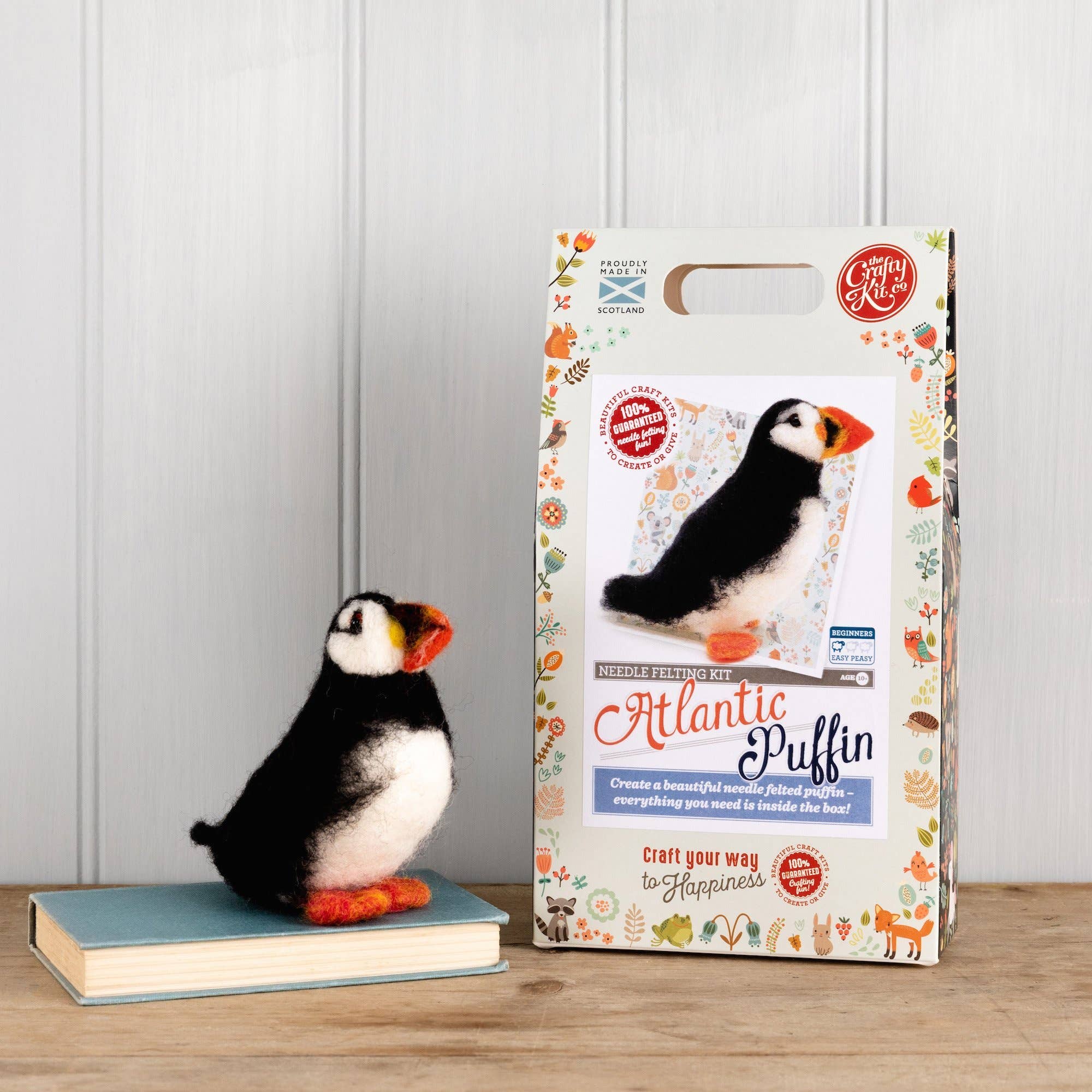Puffin Needle Felting Kit